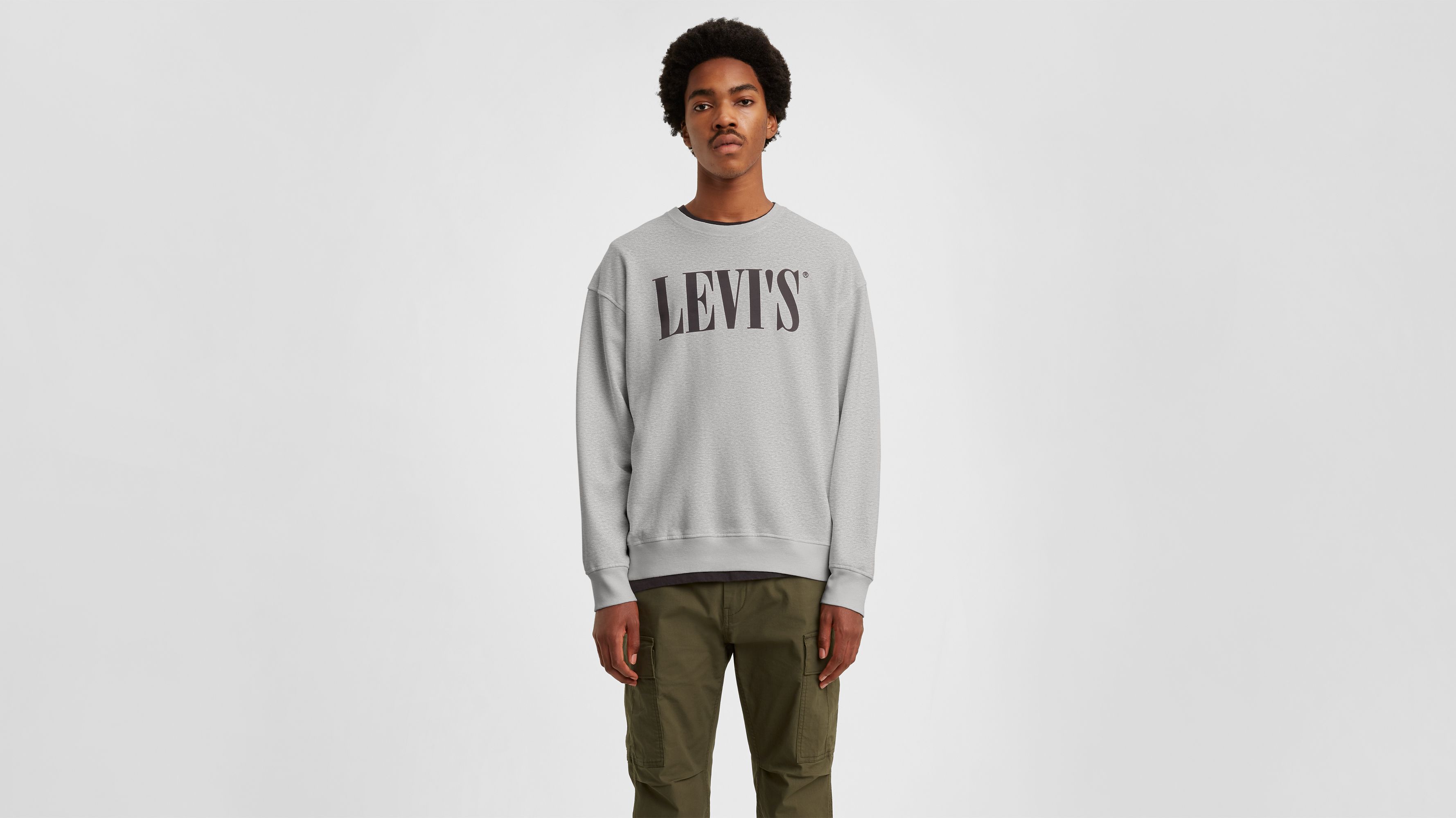 levi's graphic crew sweatshirt