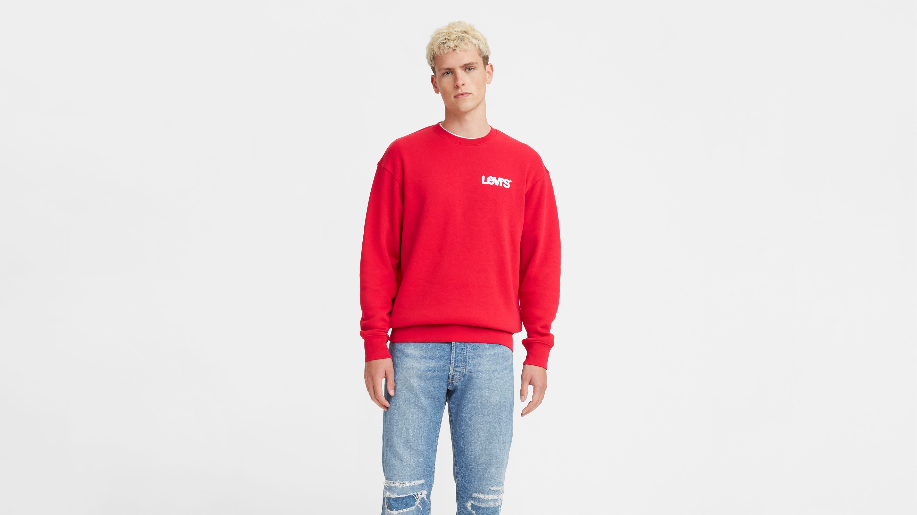 Relaxed Graphic Crewneck Sweatshirt 1