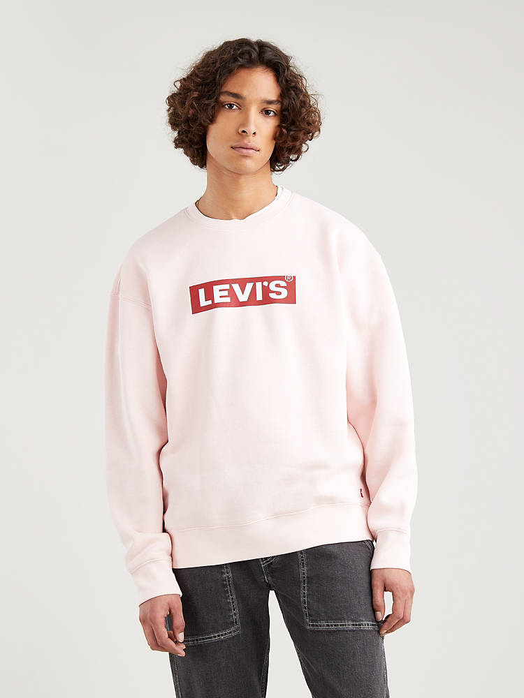 Relaxed Graphic Crewneck Sweatshirt - Red | Levi's® DK