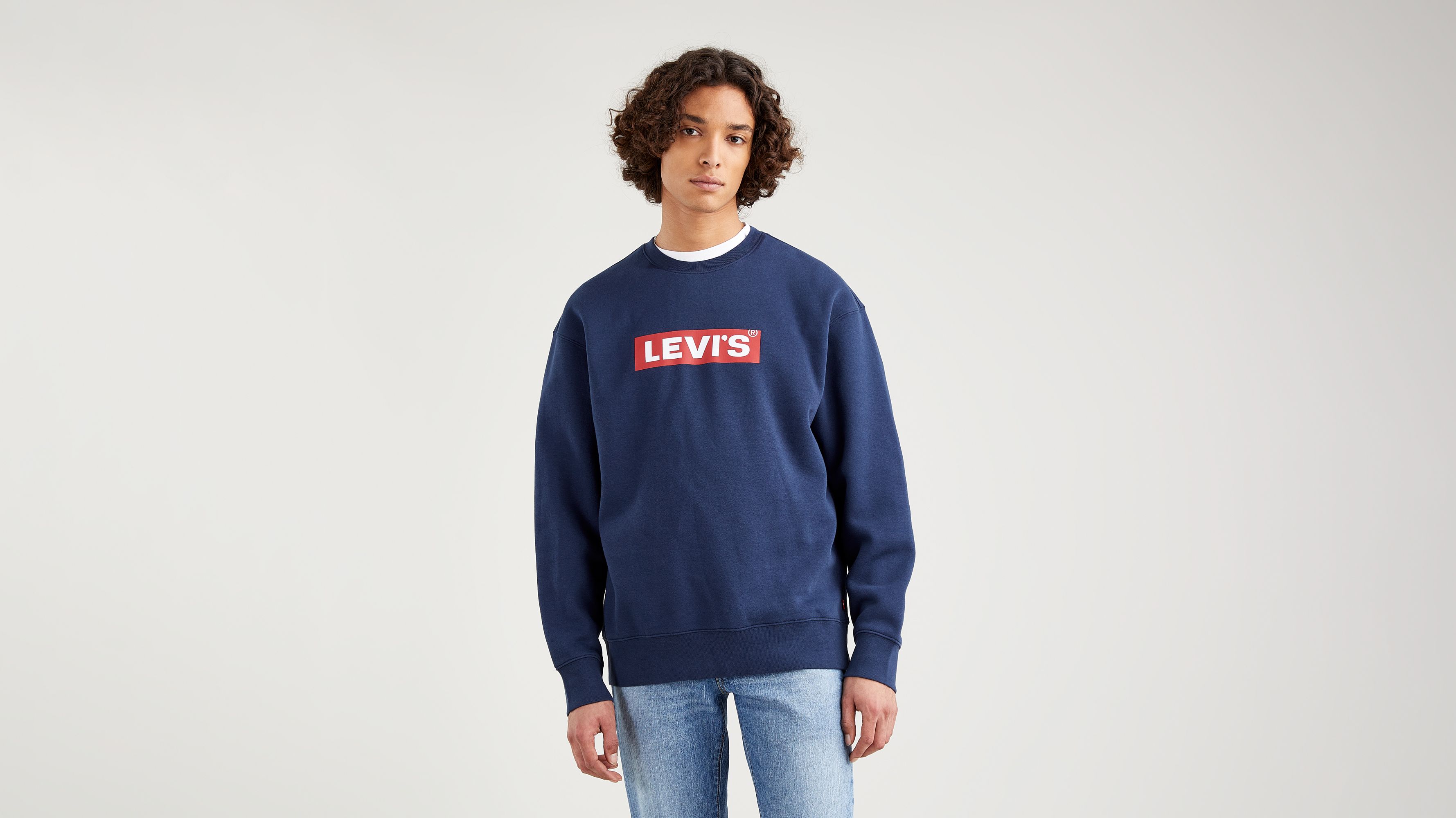 Sweat LEVIS GRAPHIC Sportswear blue 