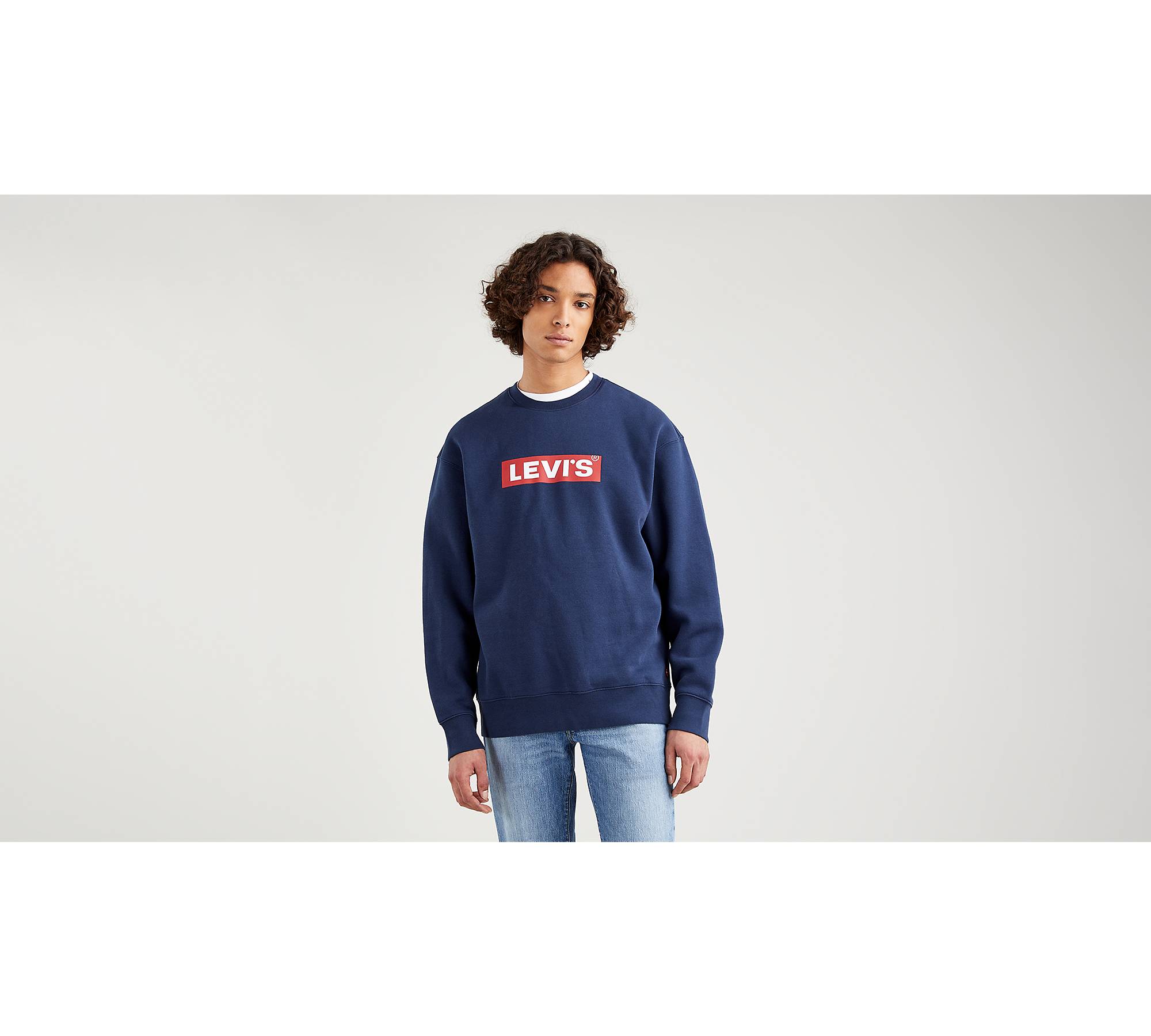 Levi's Men's Relaxed Graphic Crewneck Sweatshirt