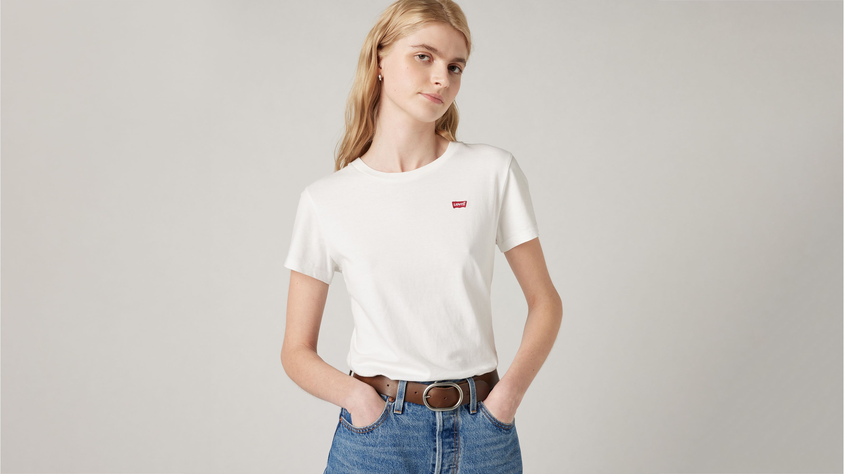 The Perfect Tee - White | Levi's® GB