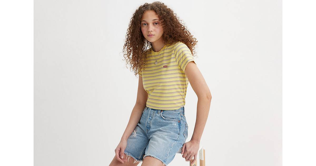 The Perfect Tee - Yellow | Levi's® GB