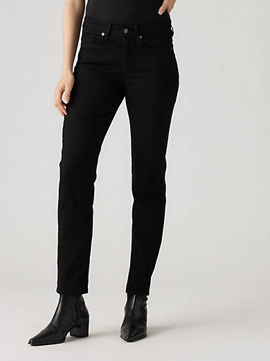 Classic Straight Fit Women's Jeans - Black | Levi's® US