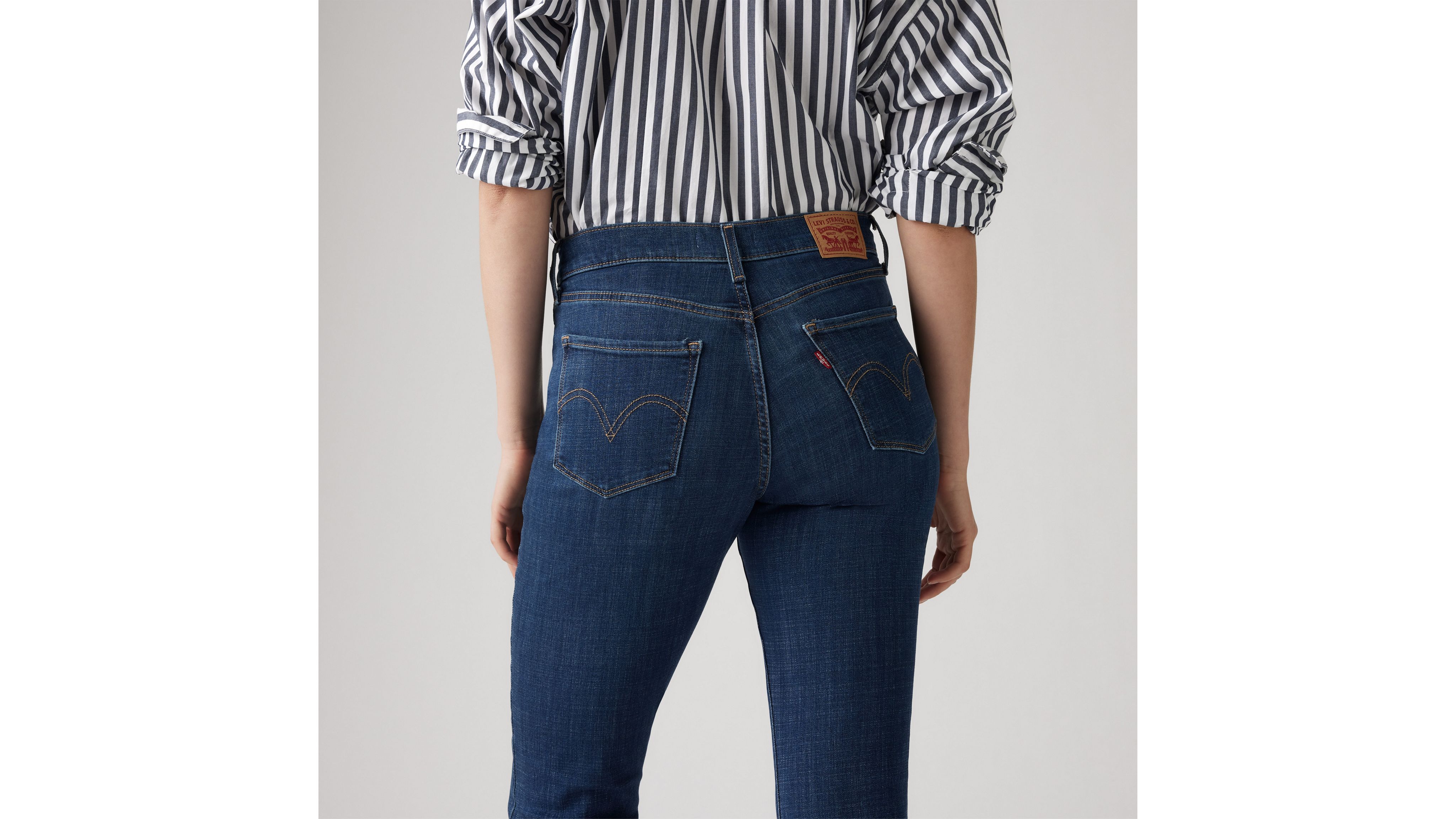 Levi's Classic Straight Fit Women's Jeans 8s In Dark Horse