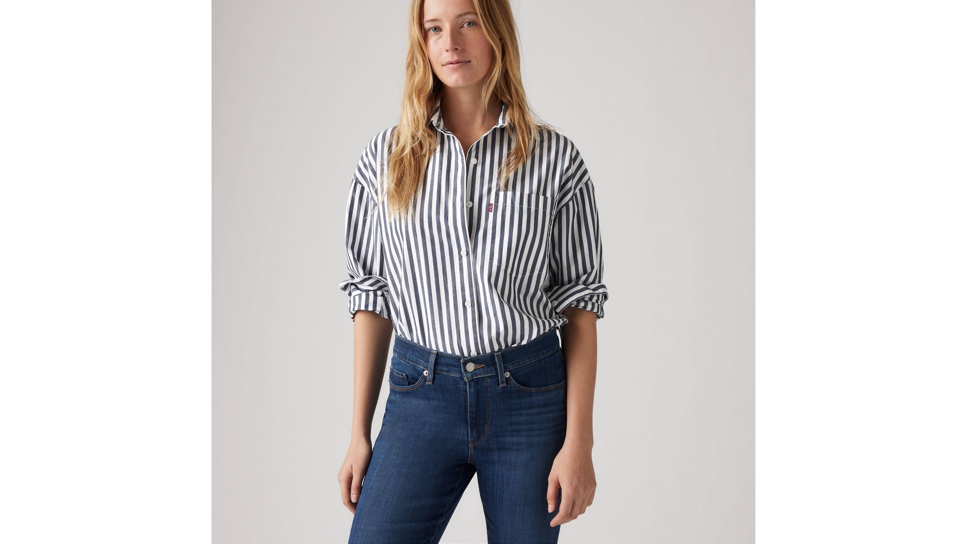 Levi's Classic Straight Fit Women's Jeans 8s In Dark Horse