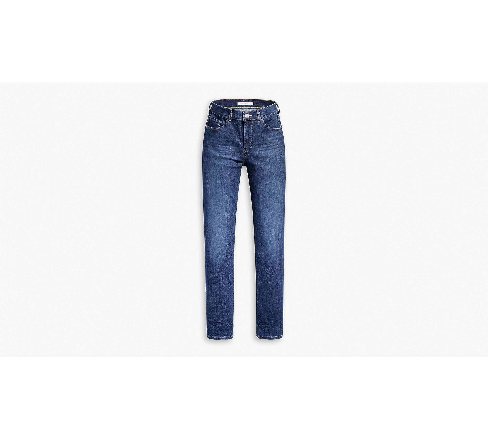 Vintage LEVIS 414 Classic Straight Jeans Women's Dark Blue Levi