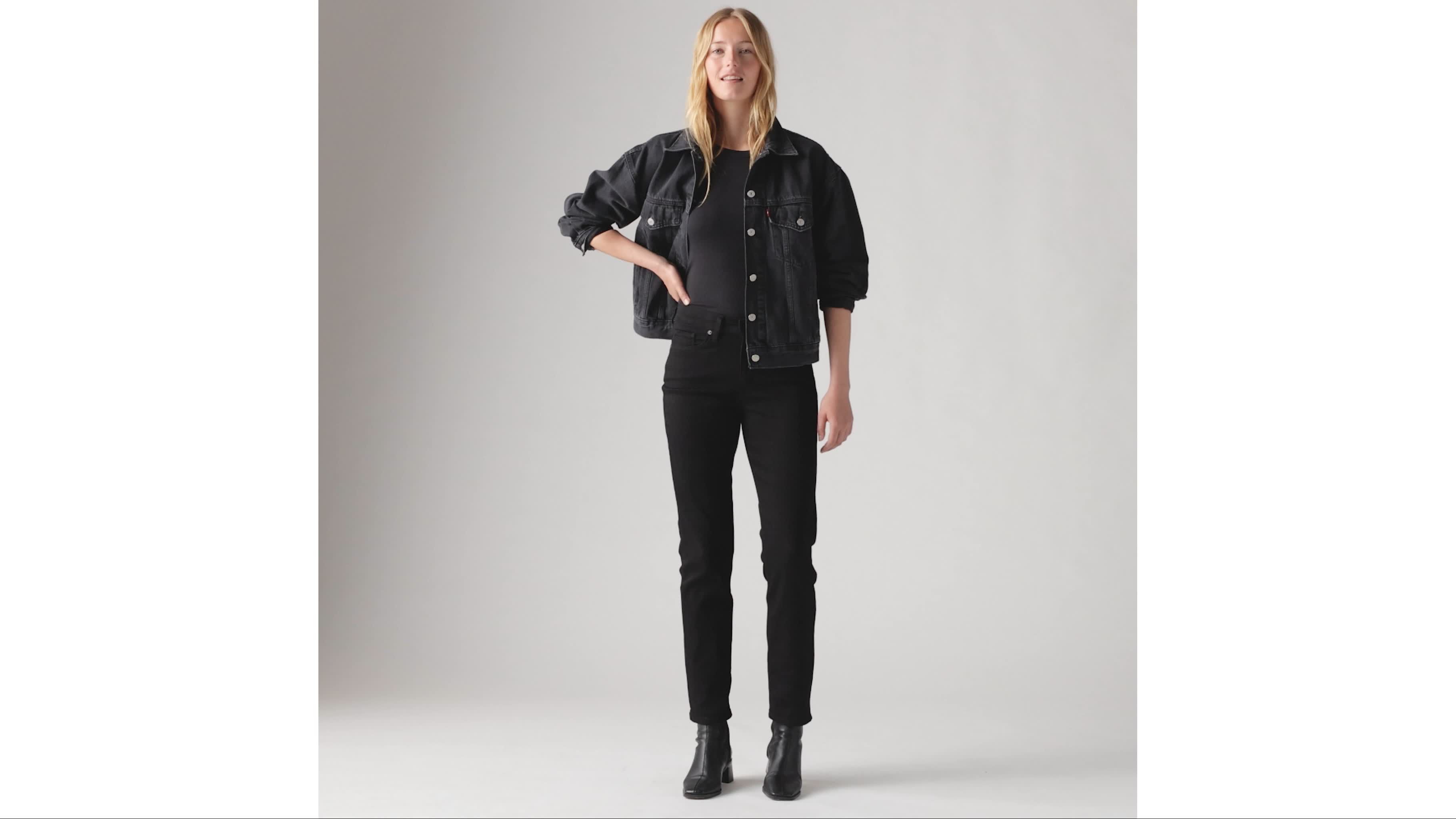 Classic Straight Fit Women's Jeans 1