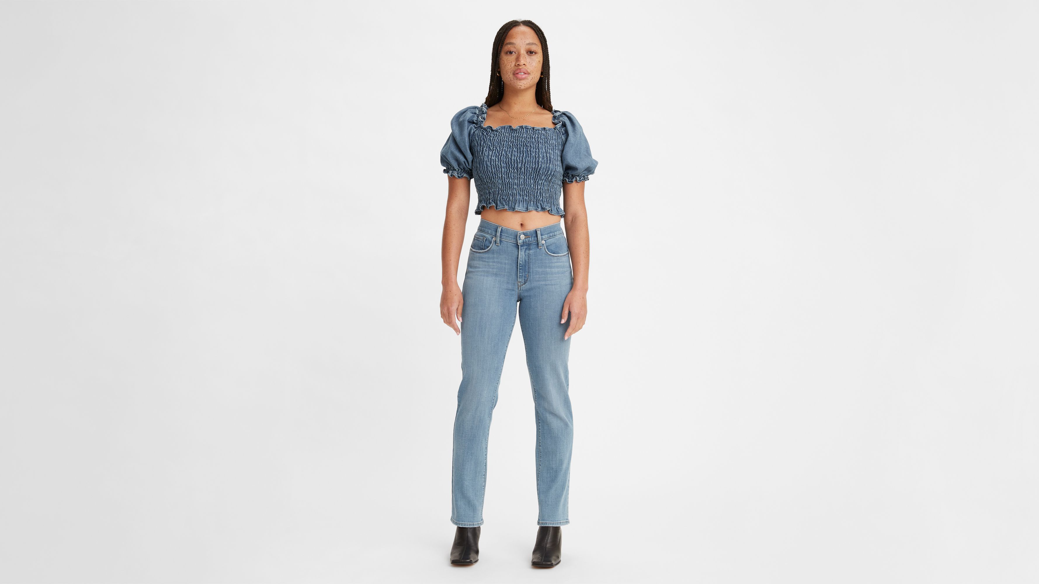 Levi's classic store straight womens