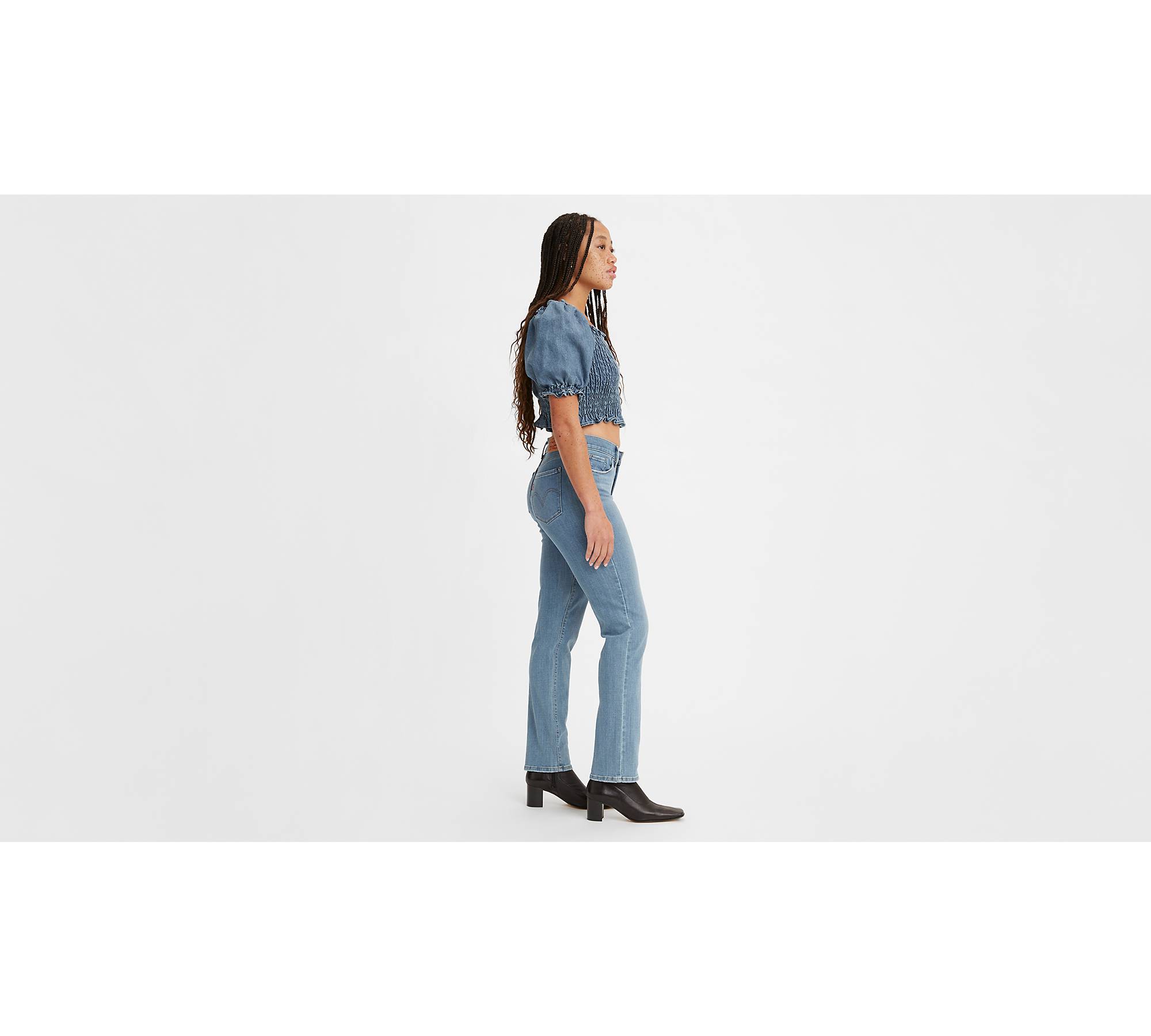 Levi's® Classic Straight Leg Full length Stretch Denim Jeans