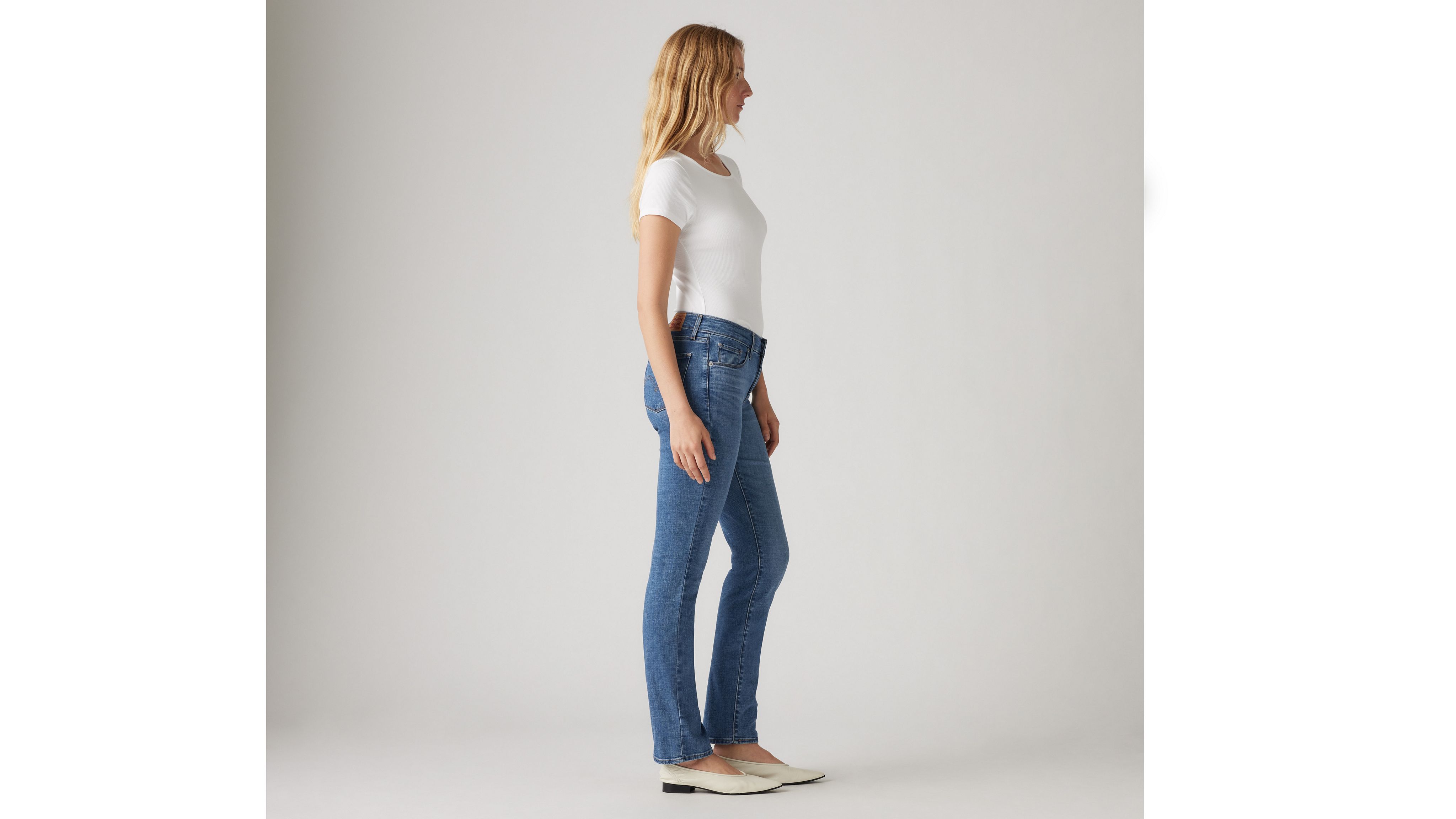 Levis Womens Classic Straight Jeans