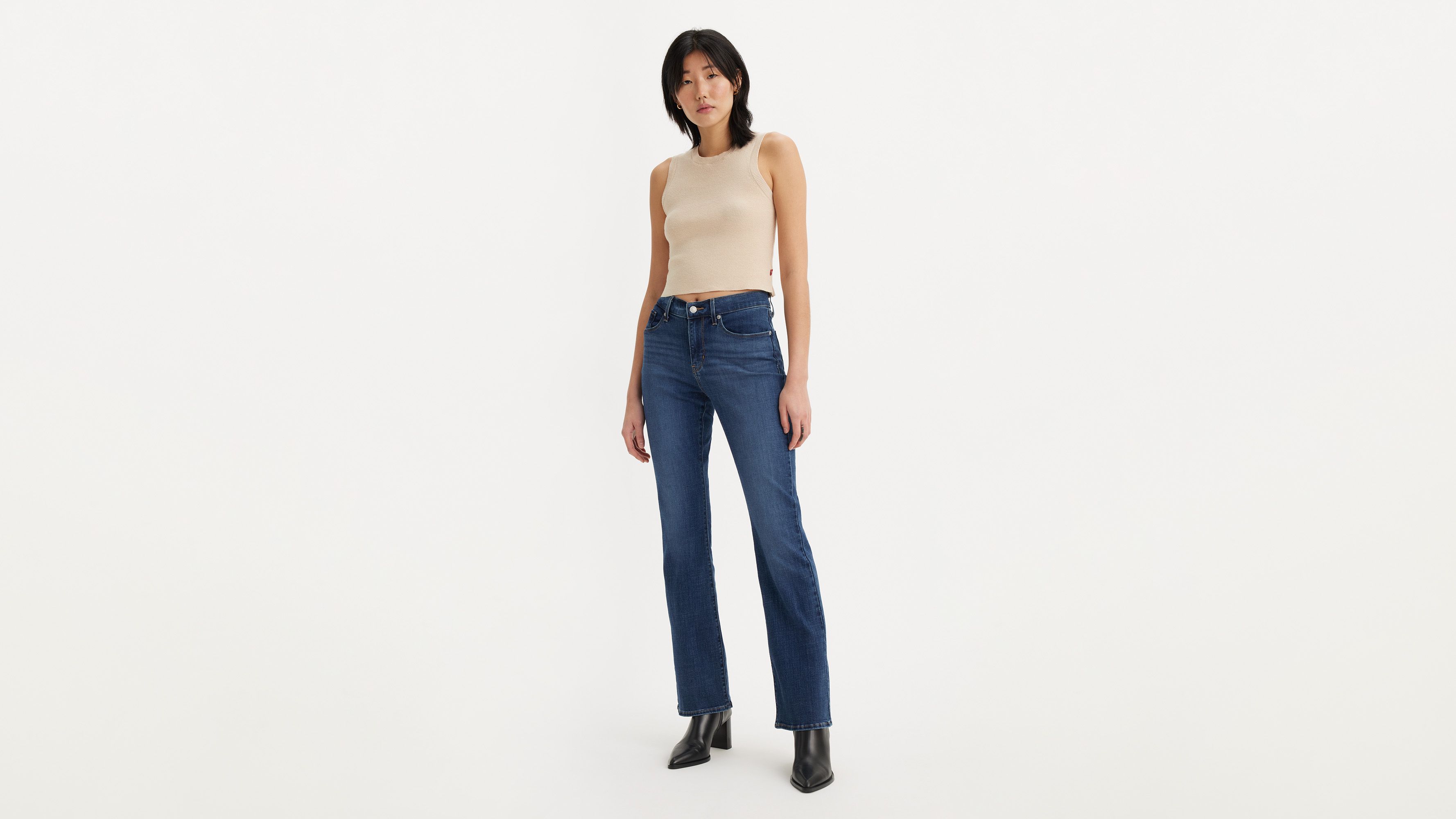 Calça Feminina Levi´s Jeans Delavê Bootcut Stellar Strech - Badana