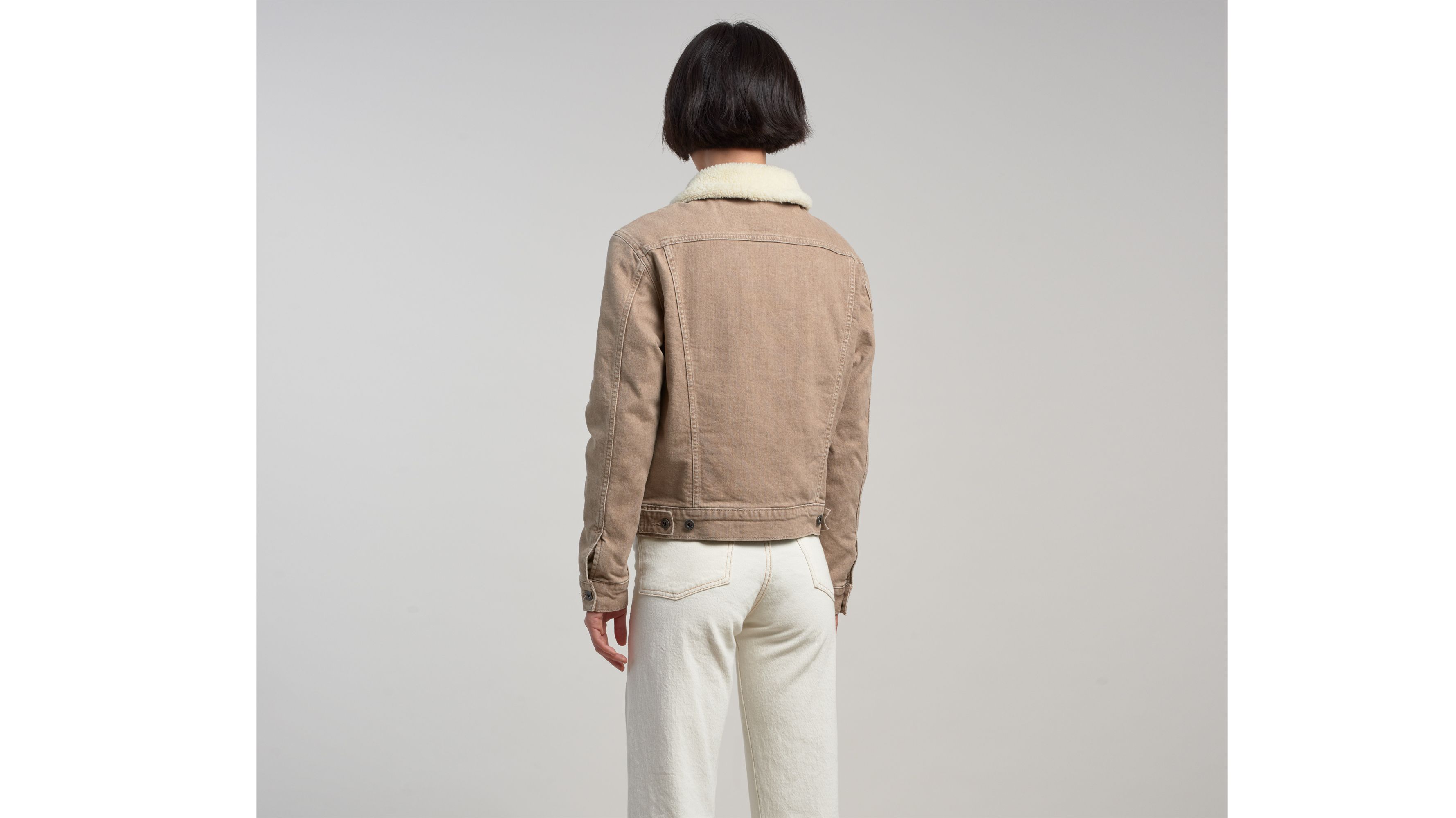 Levi's® Made & Crafted Cozy Boyfriend Trucker 2