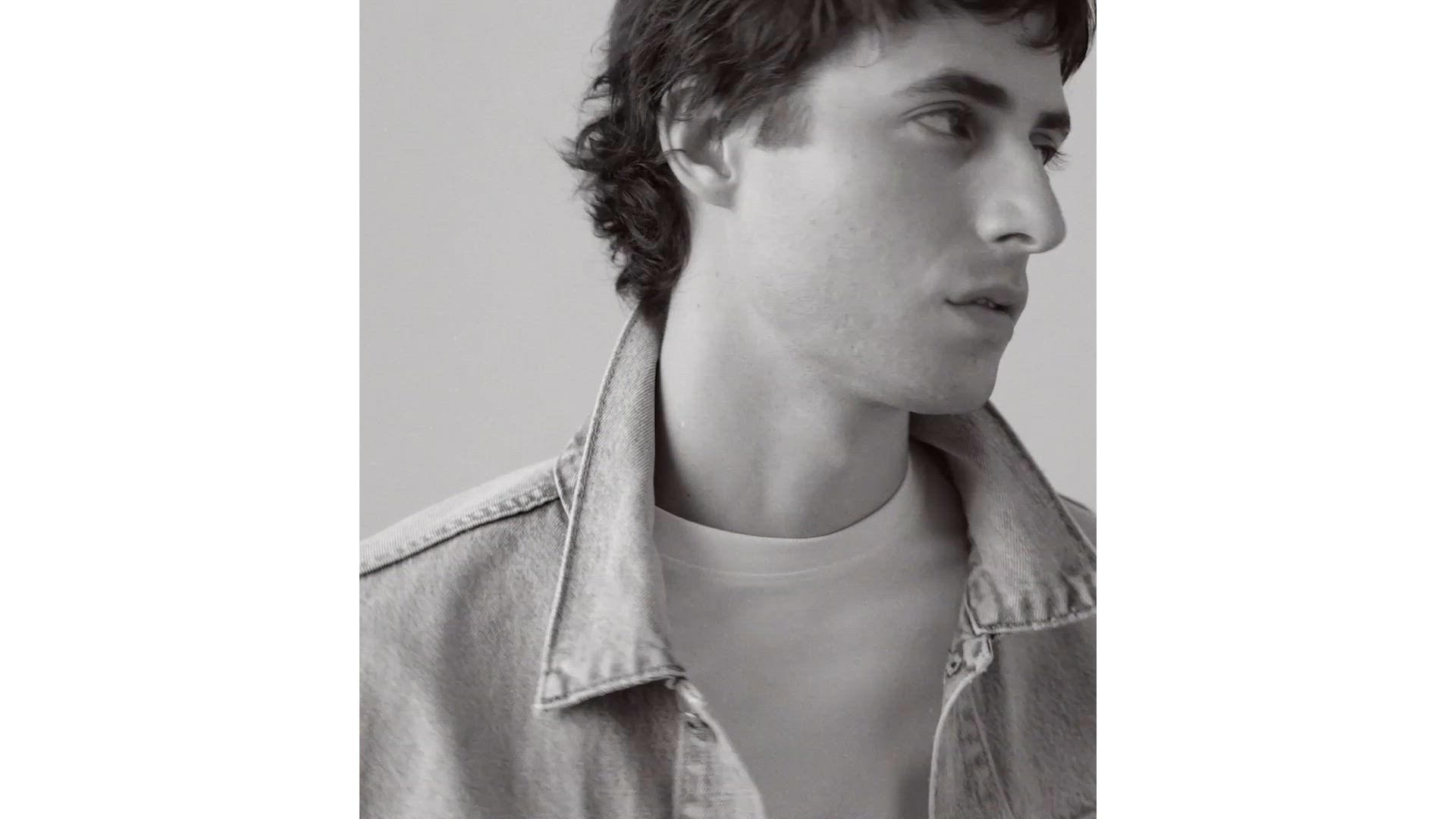 XX Chino Loose Straight Cotton Linen Trousers 1