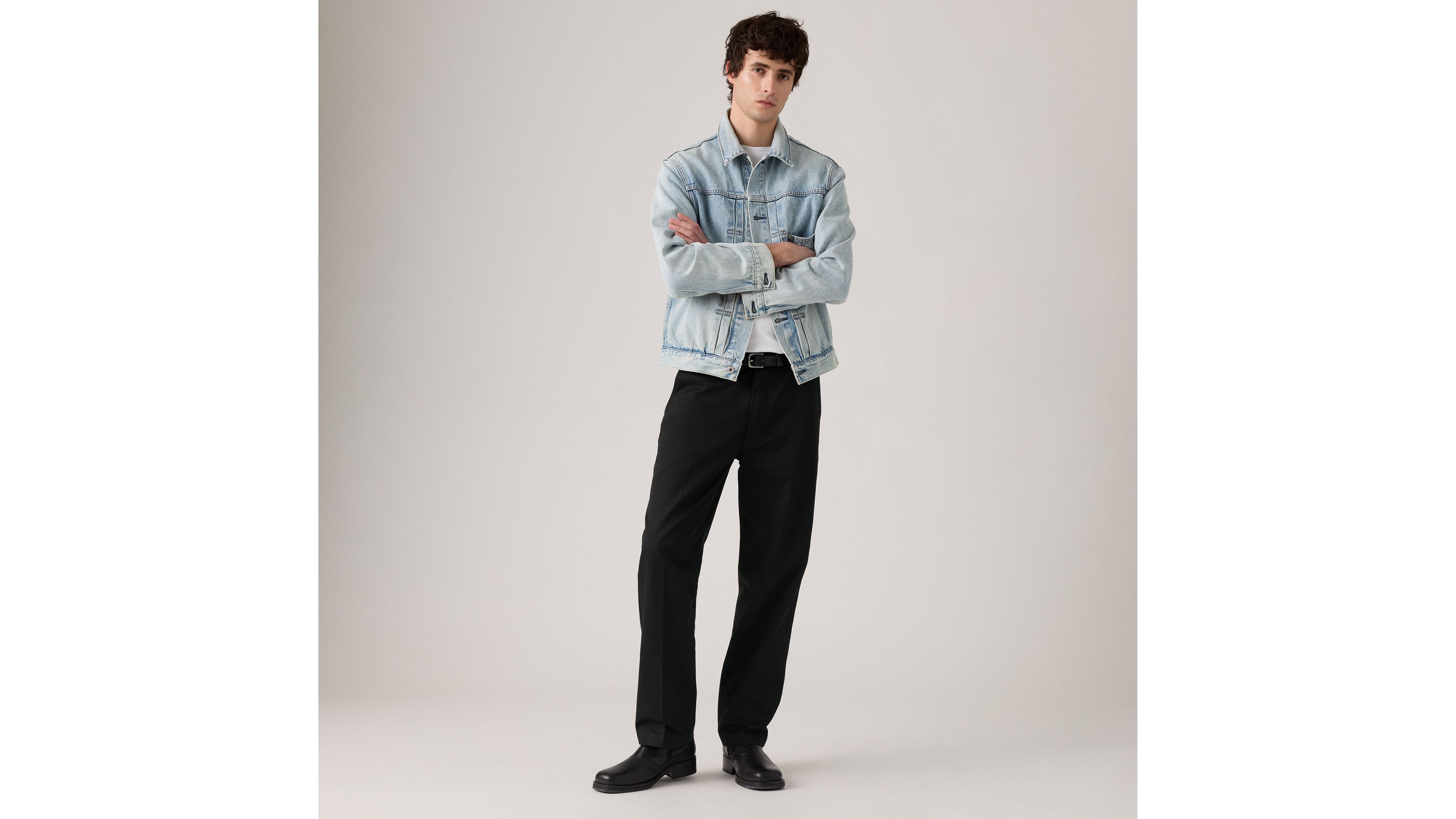 XX Lösa raka chinos 1