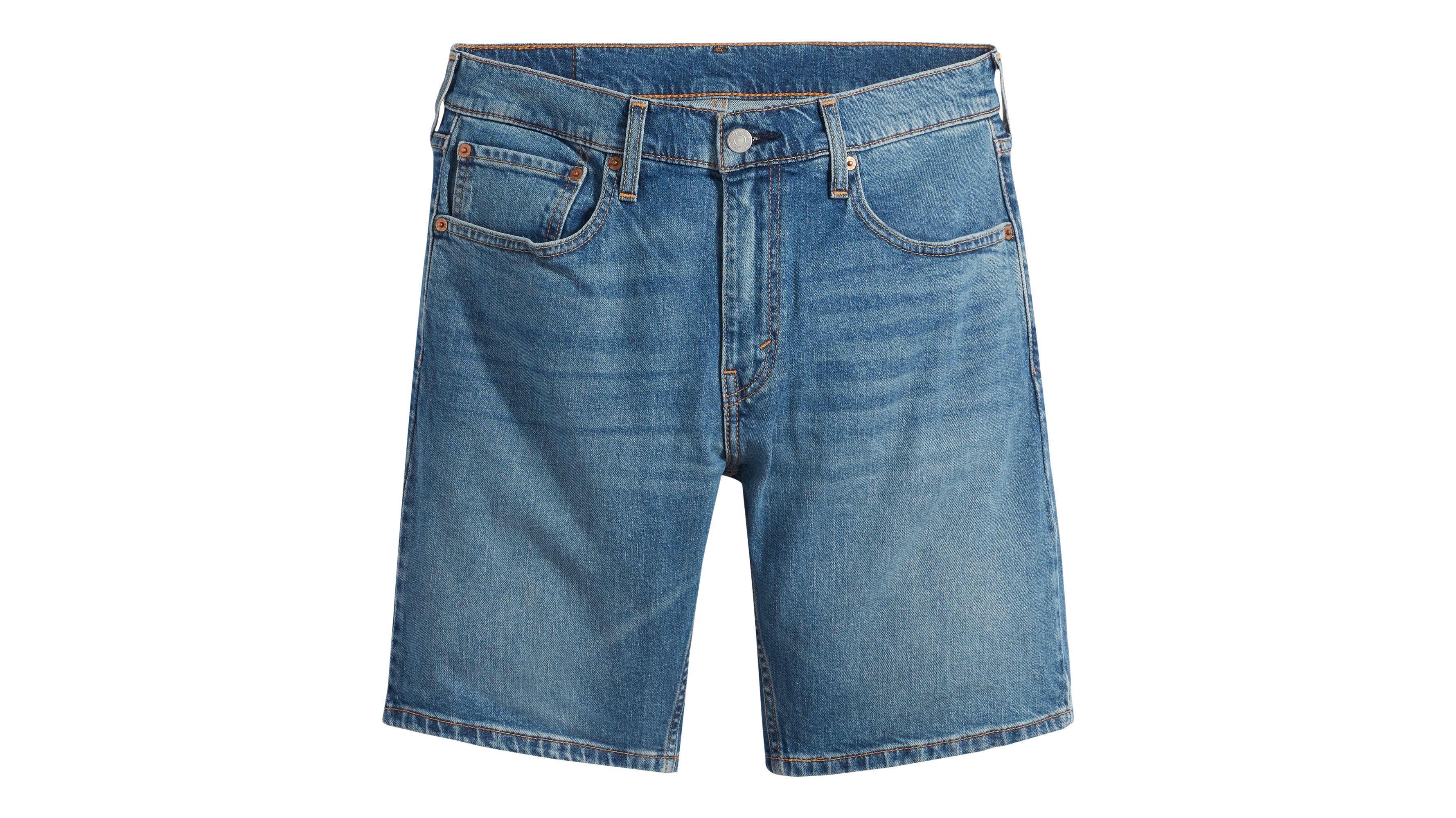 Levi Strauss & Co Spijkershort blauw casual uitstraling Mode Spijkershorts Korte broeken 