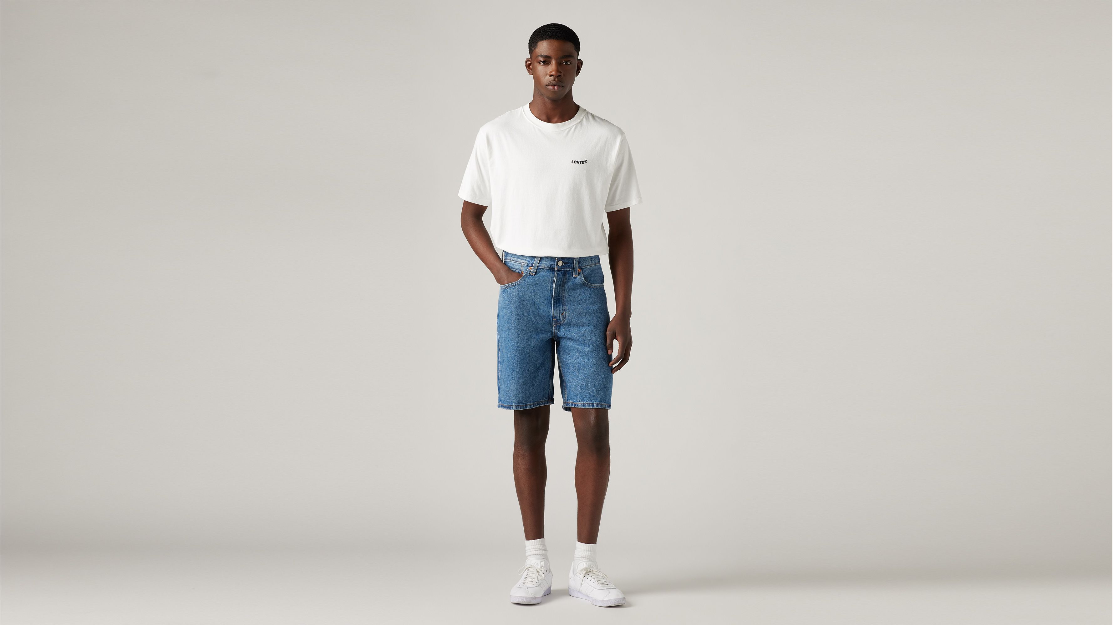 469 Loose 12 Men's Shorts - Medium Wash | Levi's® US