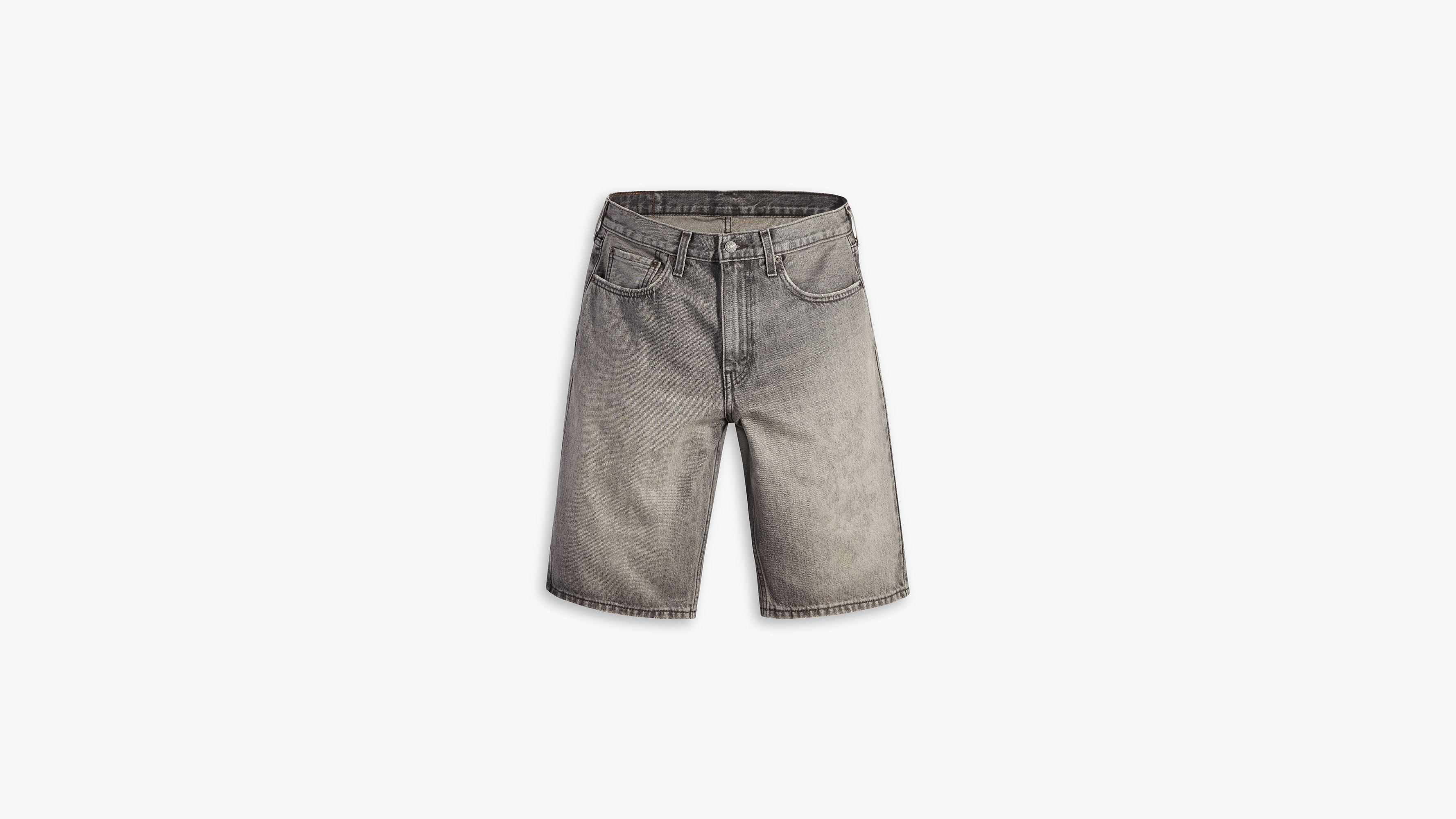 Loose Fit Shorts, Medium Grey