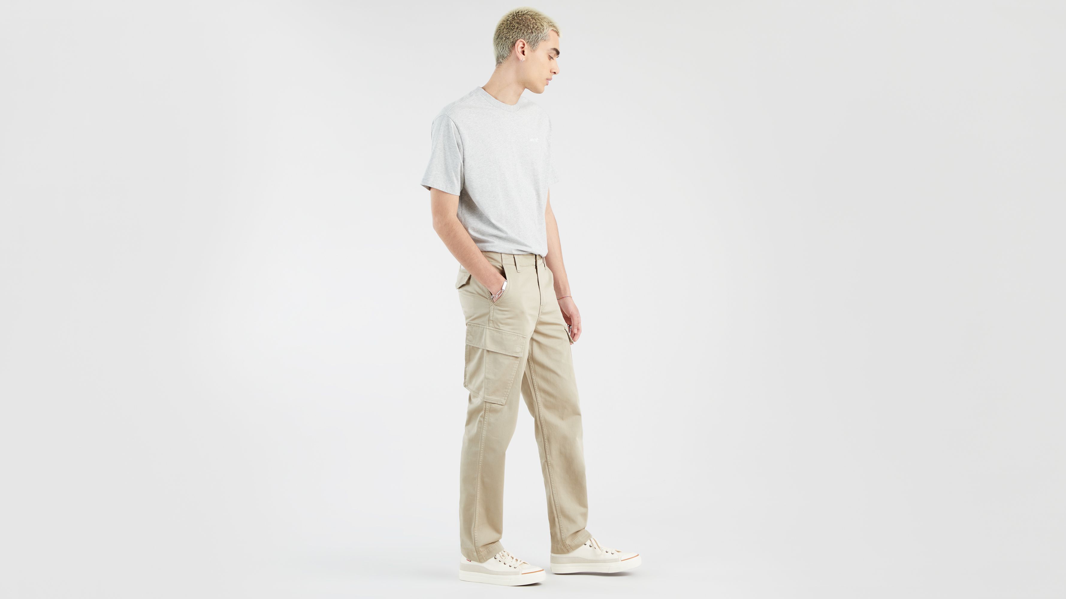 Zwężane chinosy cargo Levi's® XX 2