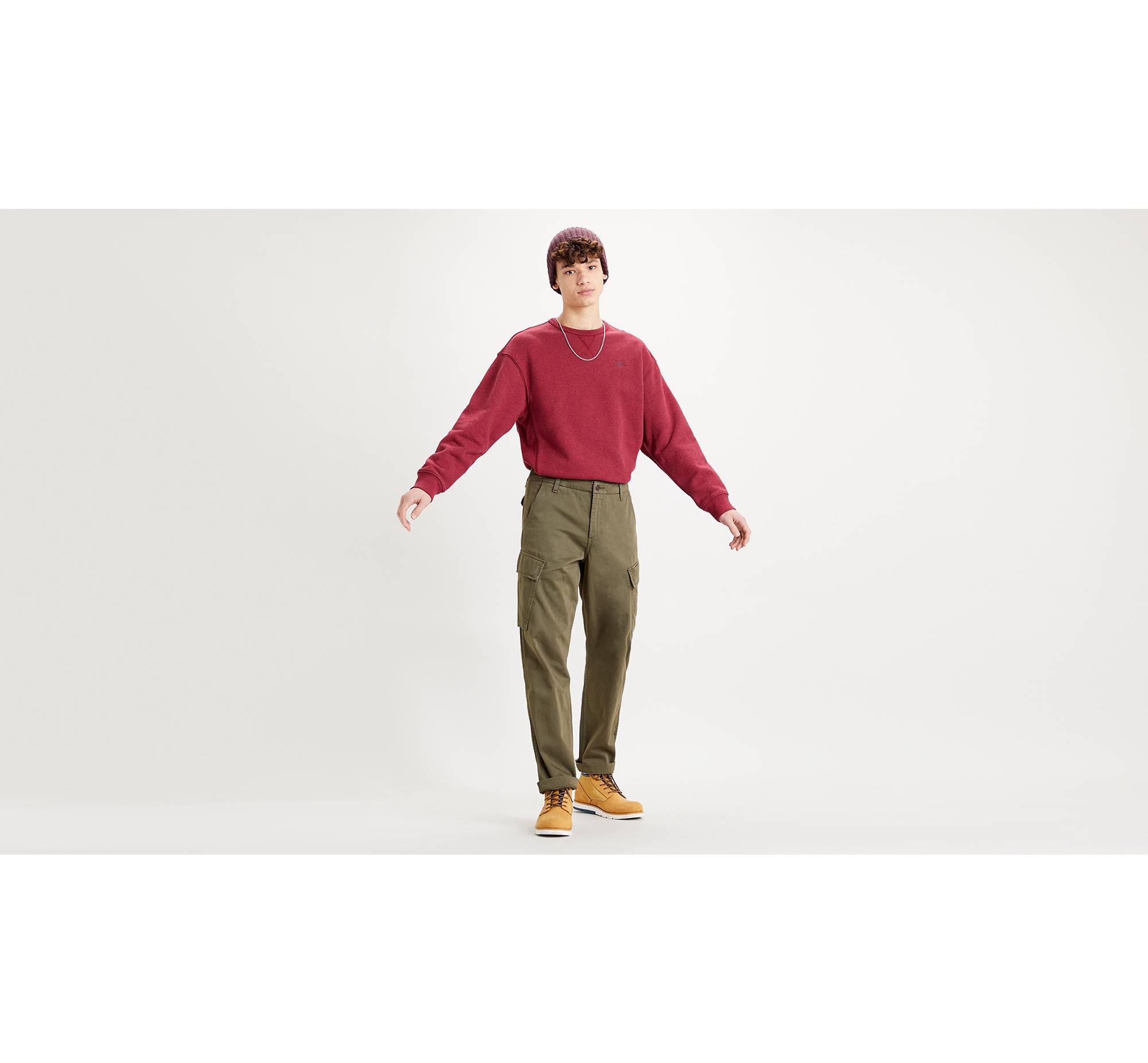Levi's® Xx Taper Fit Cargo Men's Pants - Green | Levi's® US