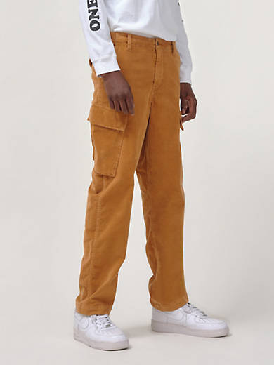 Levi's® Xx Chino Cargo Taper Fit Corduroy Pants - Yellow | Levi's® US