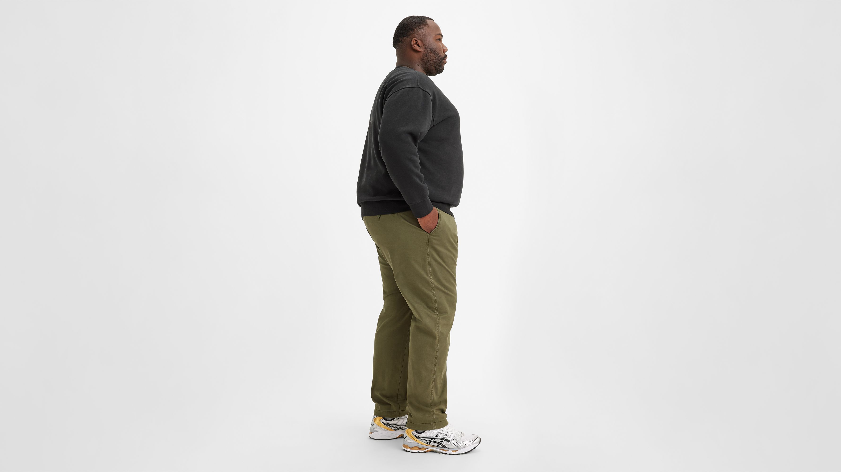 big and tall olive green pants