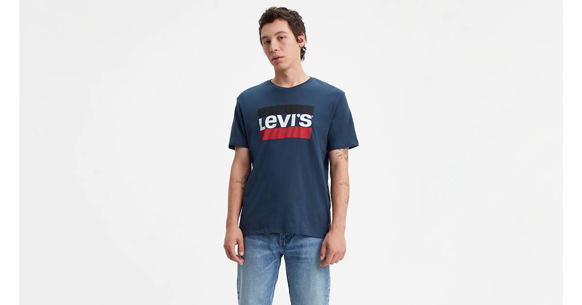 Levi's® T-shirt Sportswear Graphic Tee 39636-0003 Bleu marine Regular Fit