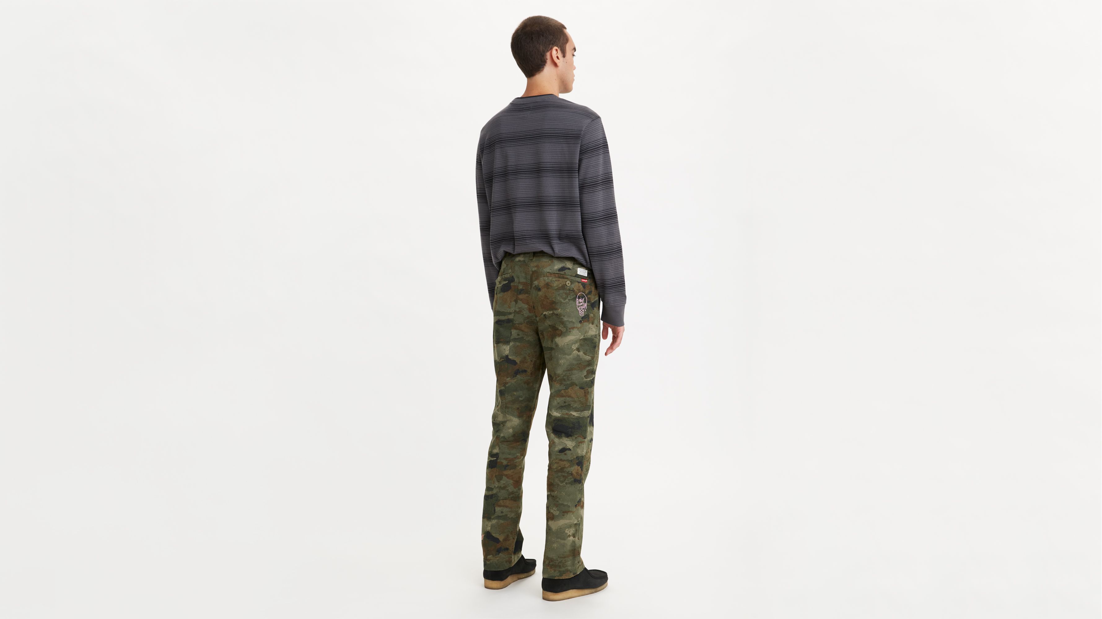 Supreme X Levis Camouflage Trousers in Green for Men