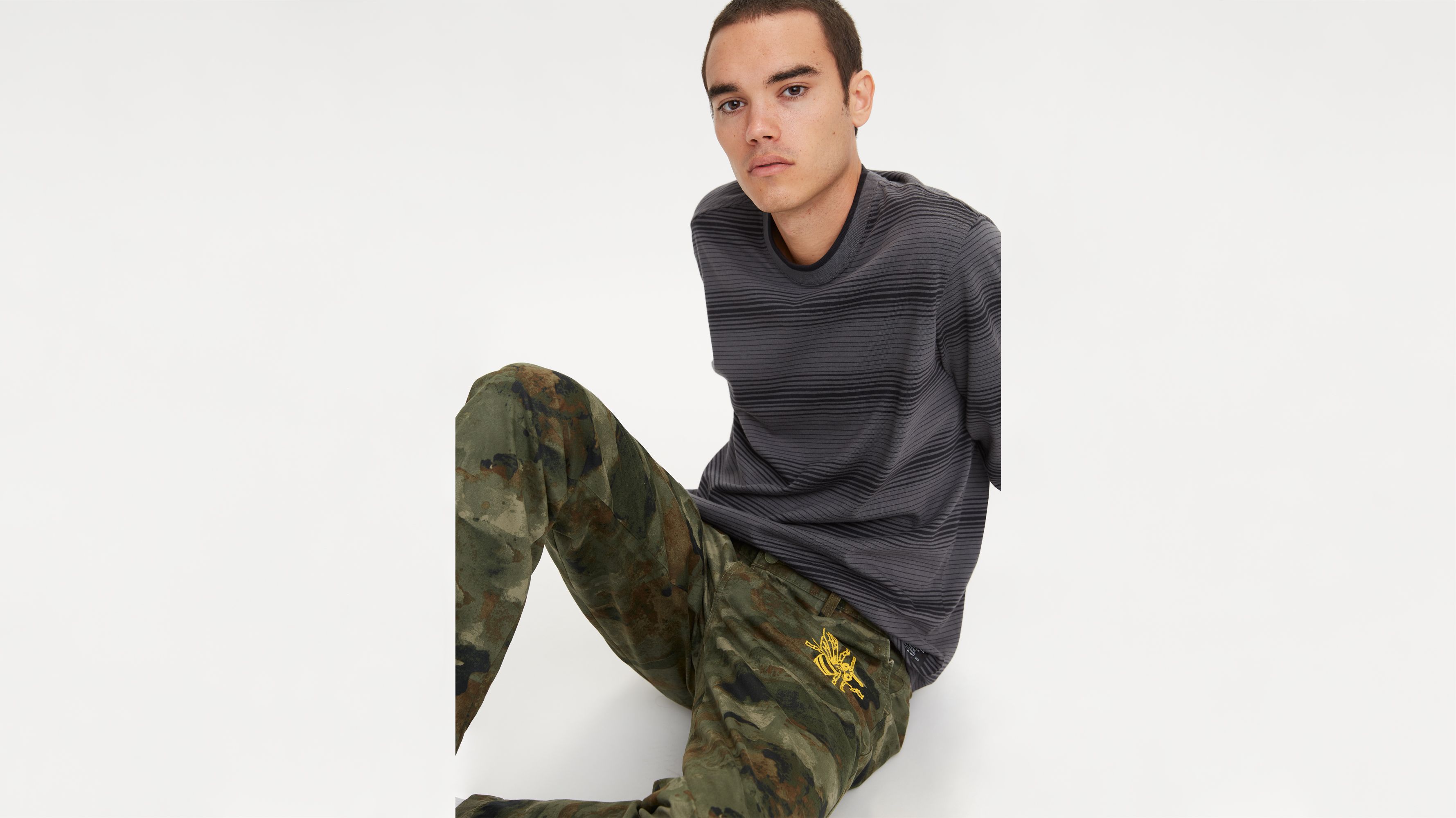 levi's camo pants mens