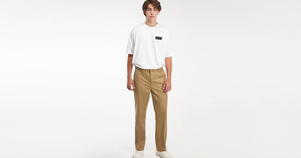 Levi's® Xx Chino Straight Fit Men's Pants - Yellow | Levi's® CA