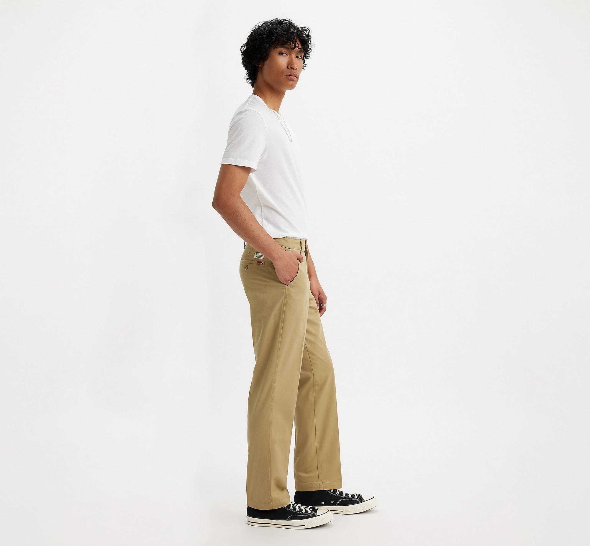 Levi's® Xx Chino Straight Fit Men's Pants - Yellow | Levi's® US