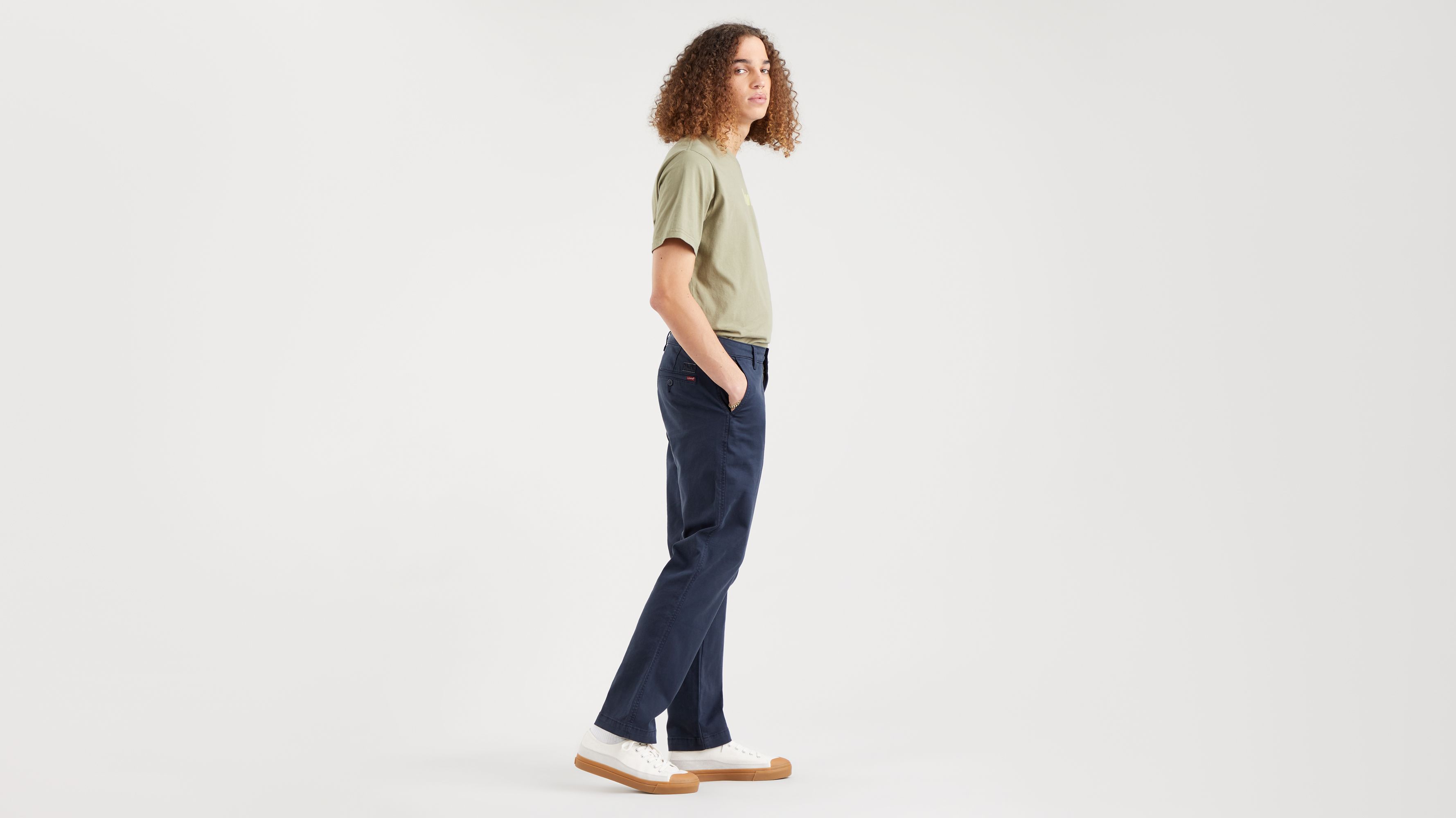 Levis straight stretch chino sales