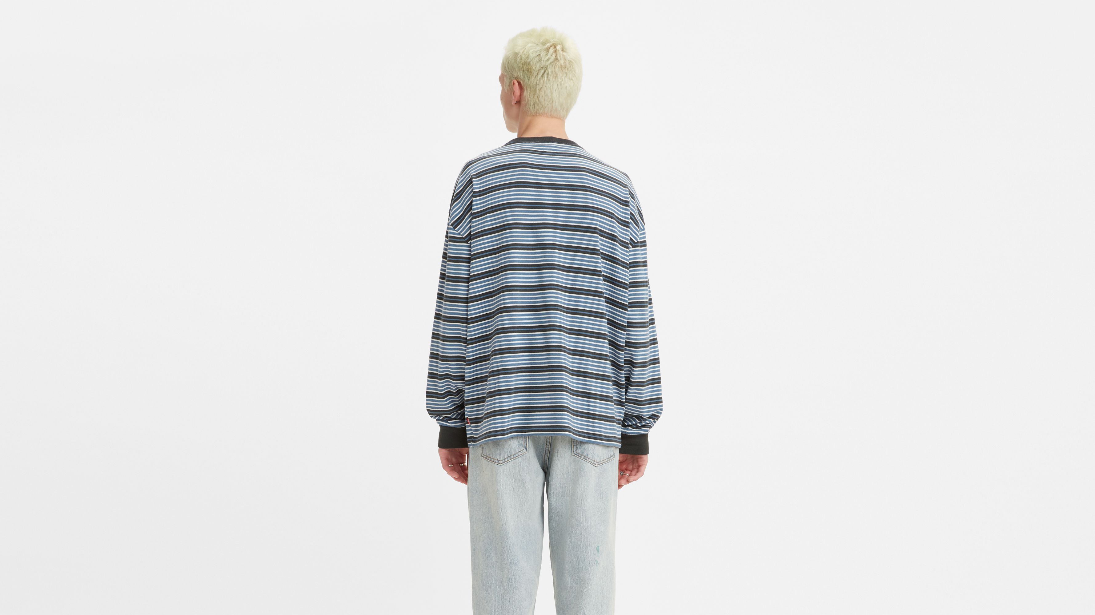 Stay Loose Long Sleeve T-shirt - Blue | Levi's® CA