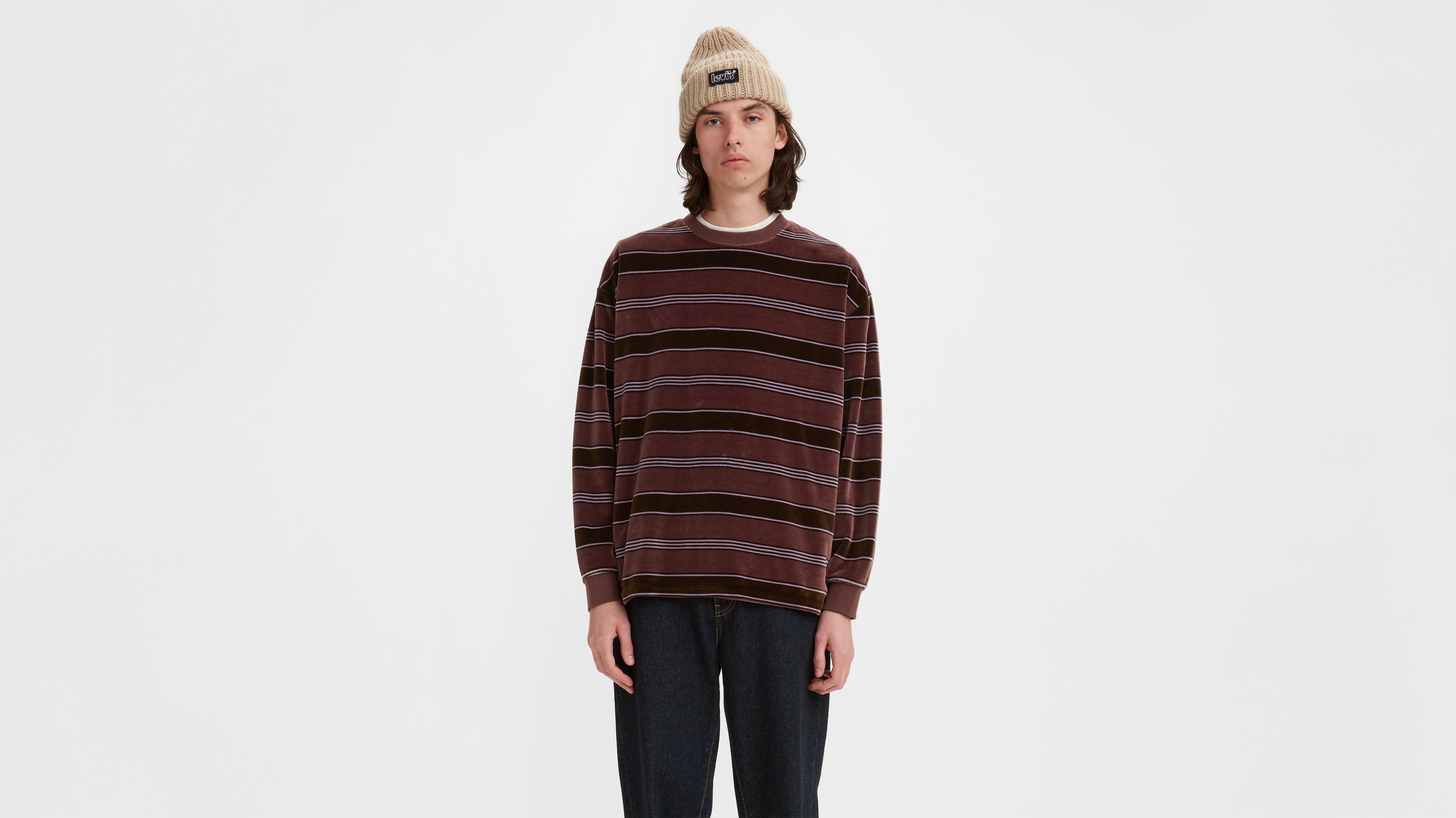 Stay Loose Long Sleeve T-shirt - Brown | Levi's® CA