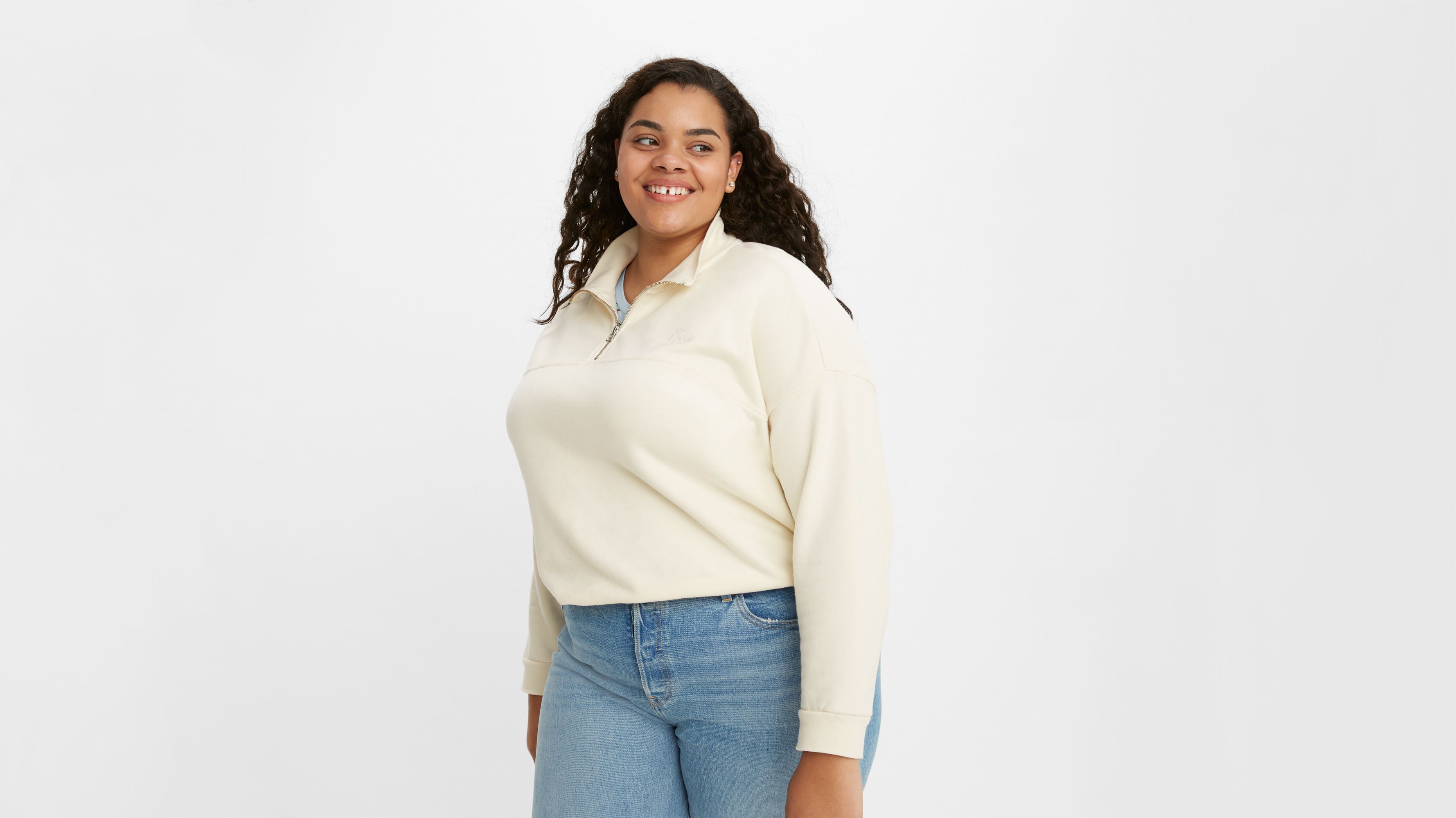 plus size levi's sweatshirt