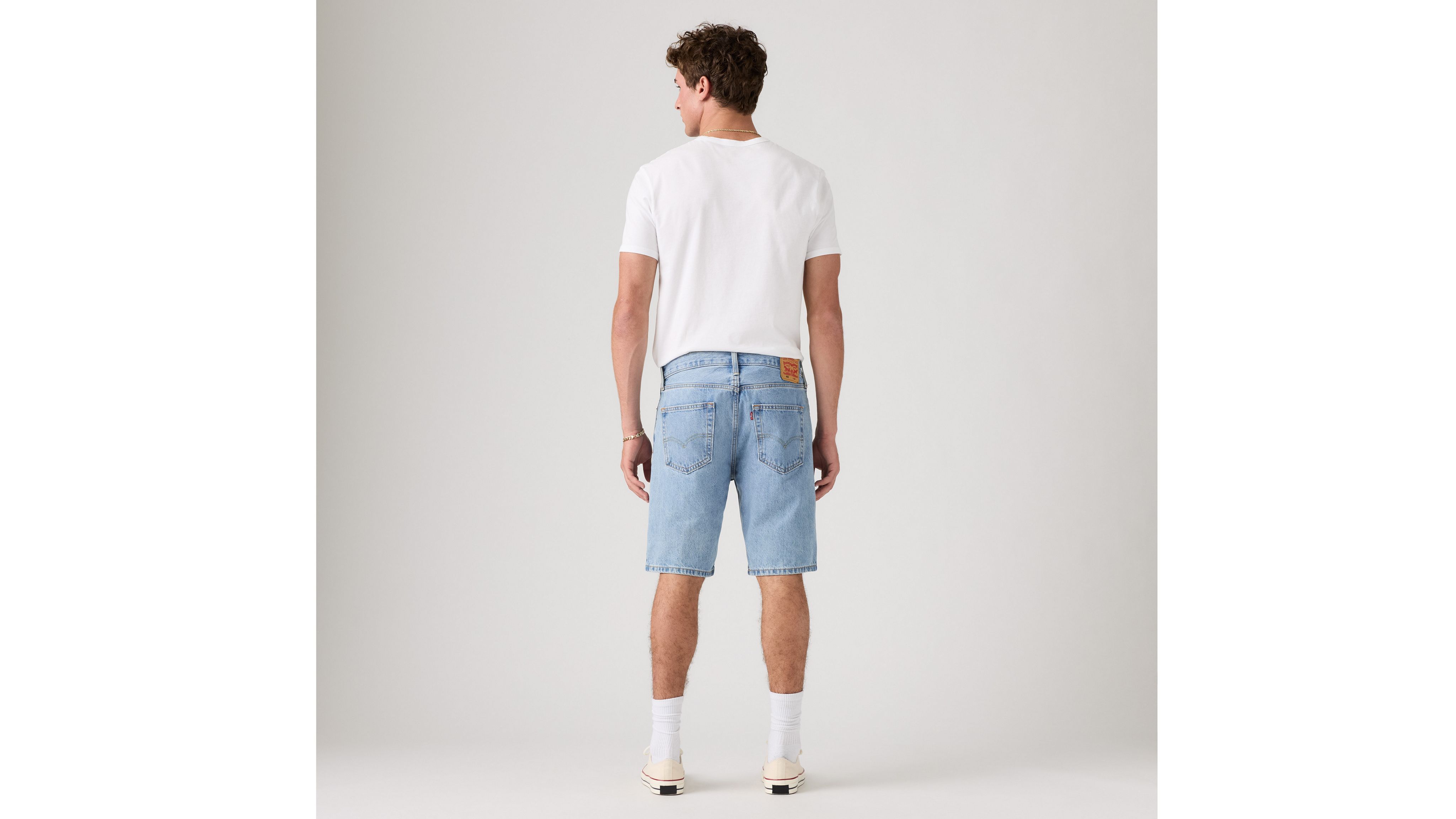 LEVIS 405 STANDARD SHORTS Man Lets go Light Denim