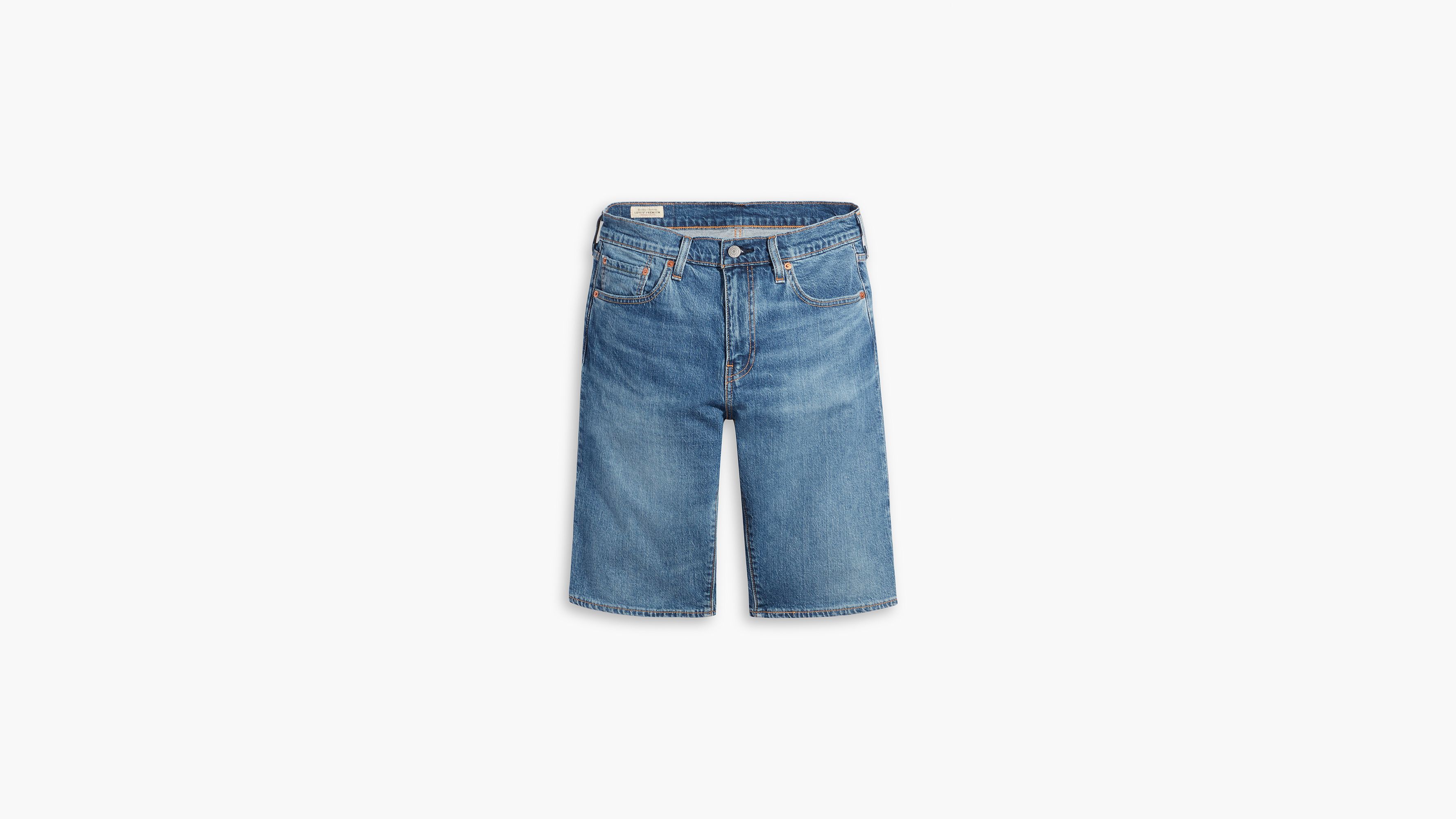 Levi blue sales jean shorts