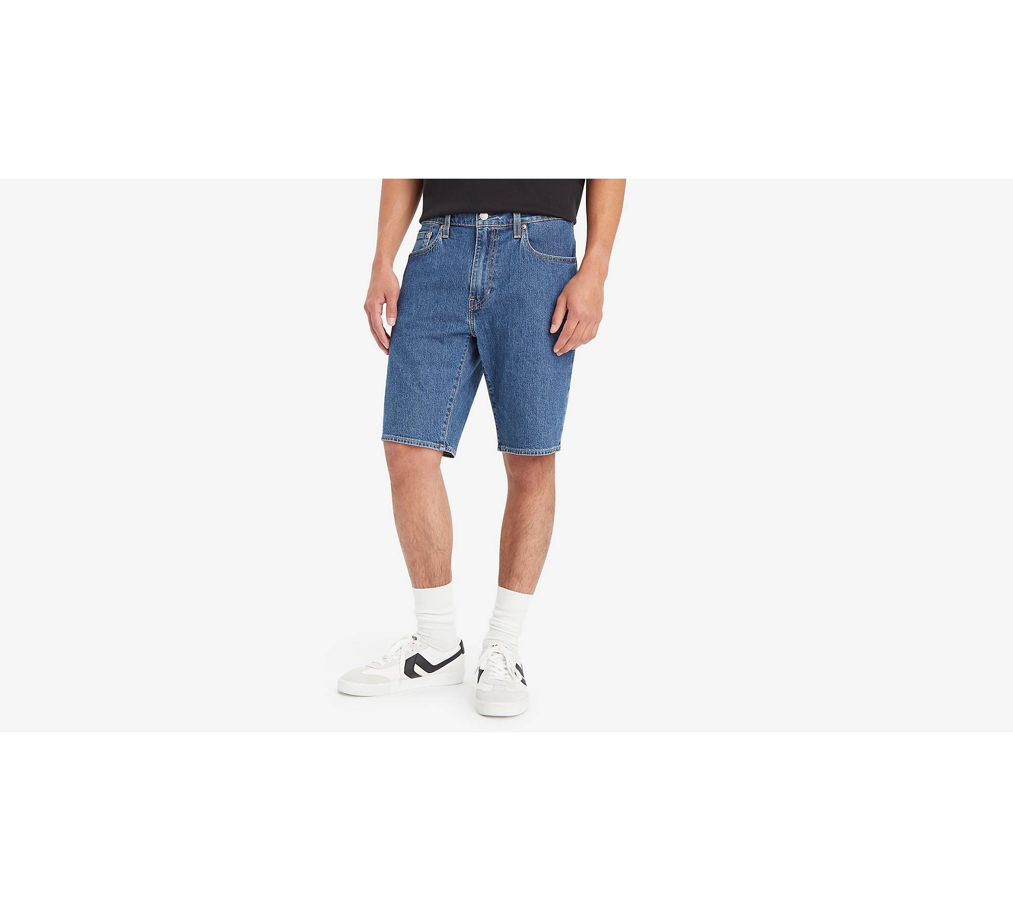 Levi's® 405™ Standard Lightweight Shorts - Blue | Levi's® GB