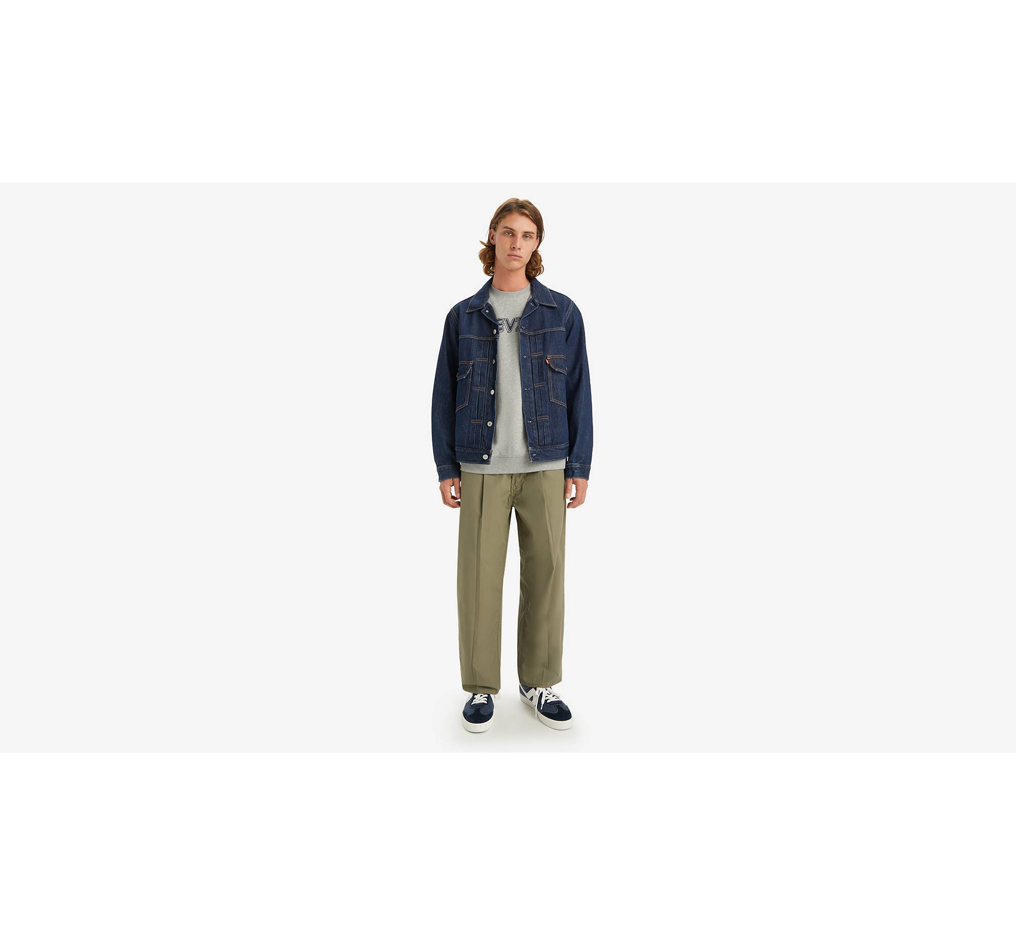 Pantalones 568™ Stay Loose Pleated Crop Lightweight 1
