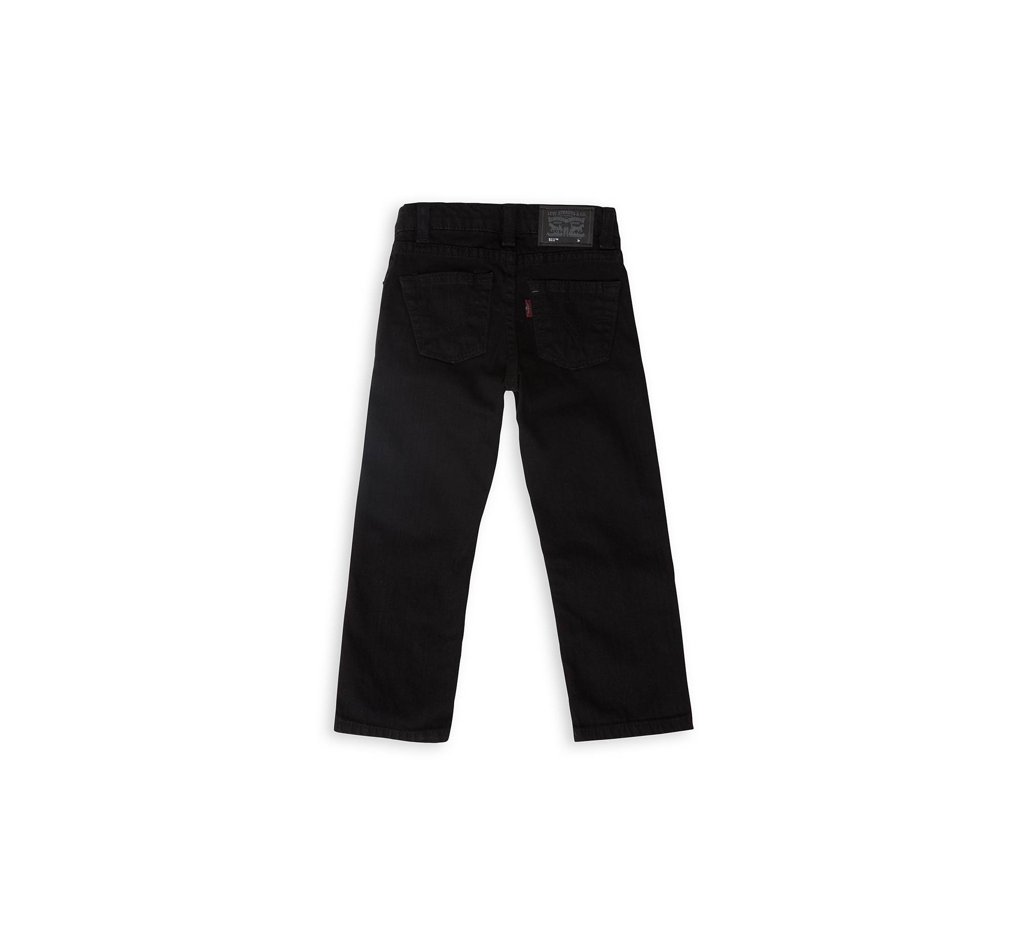 511™ Slim Fit Big Boys Jeans - Black | US