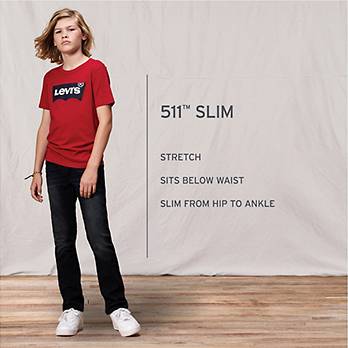 511™ Slim Fit Big Boys Jeans 8-20 4