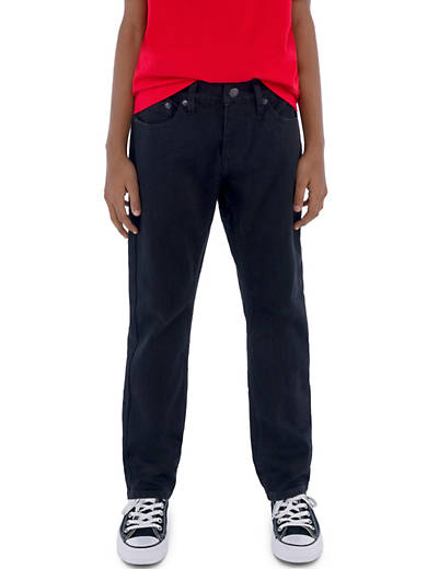 511™ Slim Fit Husky Big Boys Jeans 8-20 - Black | Levi's® US
