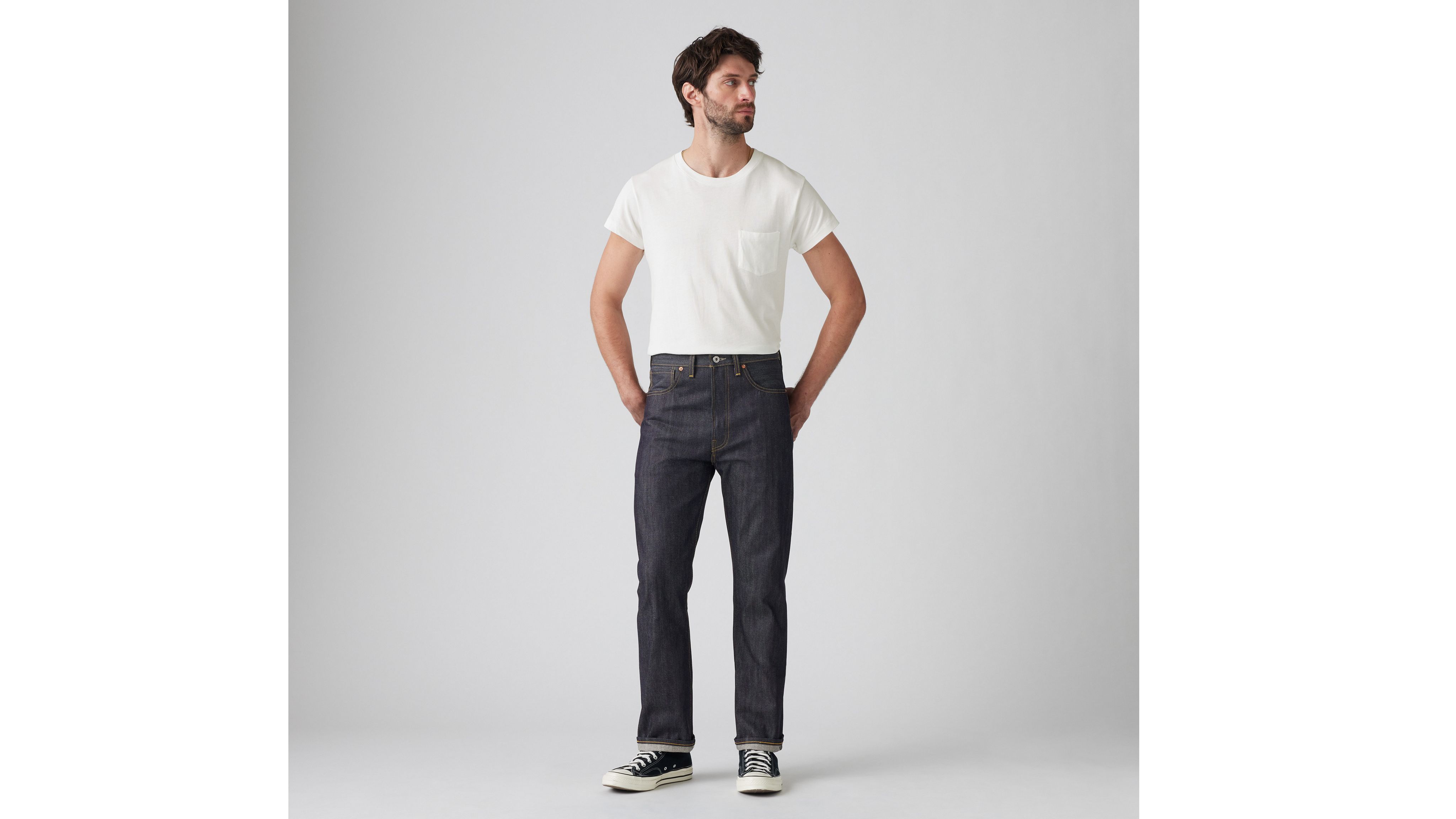 1944 501® Original Fit Selvedge Men's Jeans - Dark Wash | Levi's® US