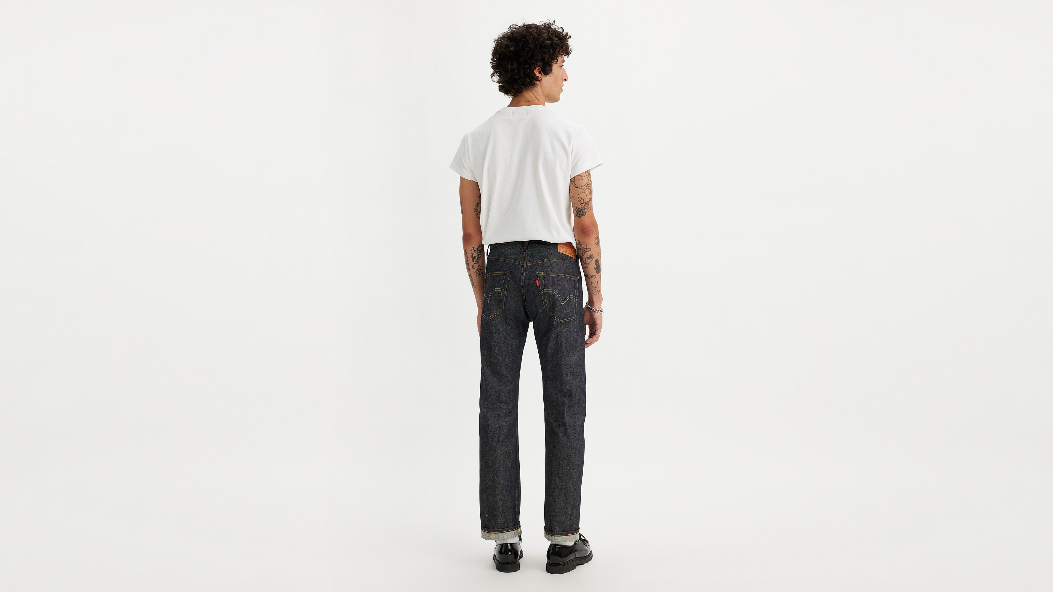 1947 501® Original Fit Selvedge Men's Jeans - Dark Wash | Levi's® US