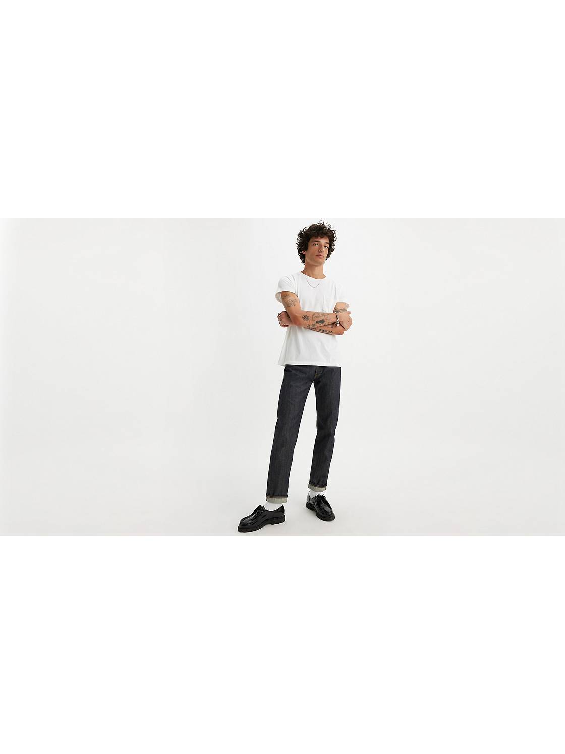 Levis Vintage Clothing Men's Slim Shirt Gray A2225-0001