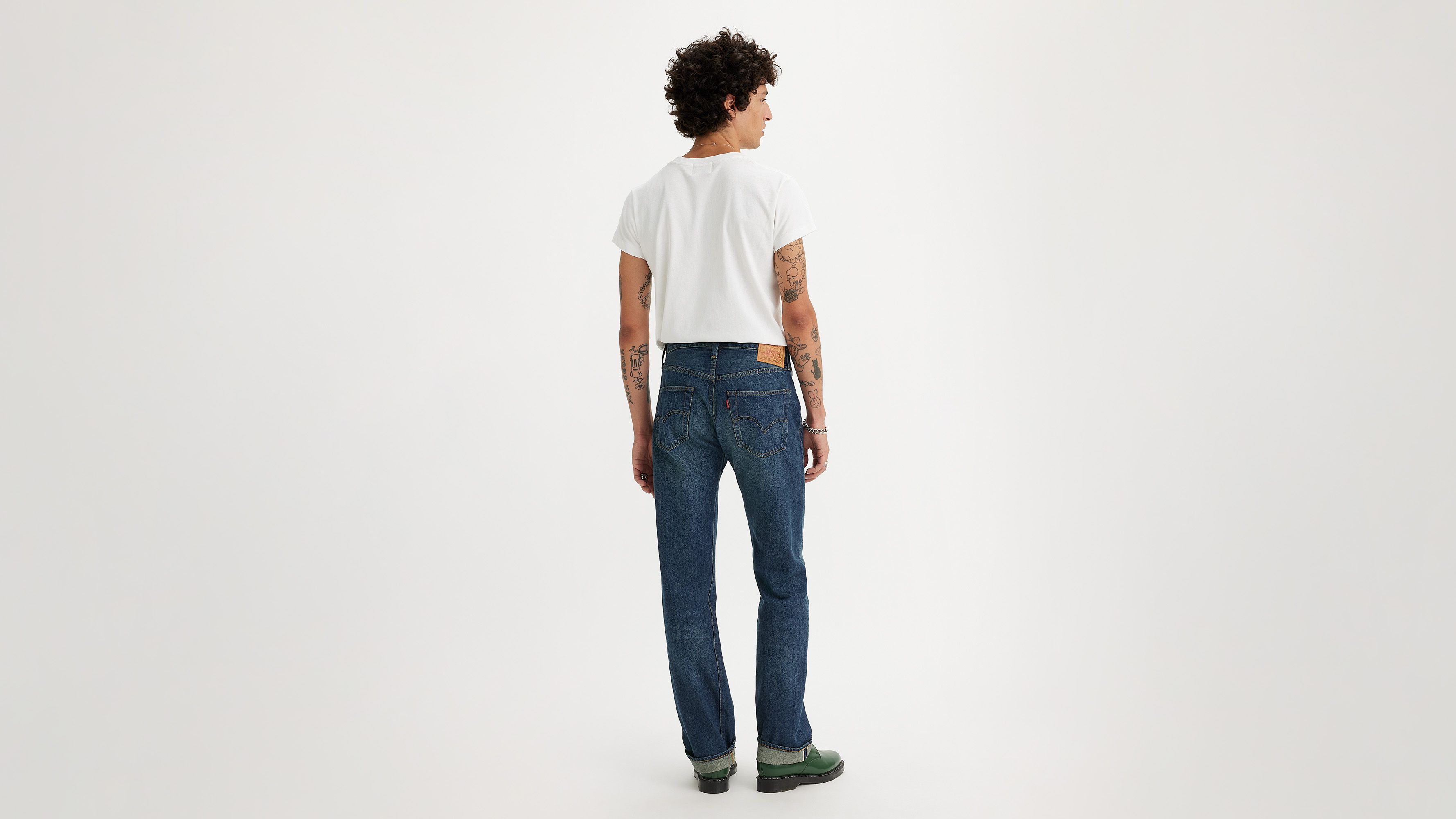 1947 501® Original Fit Selvedge Men's Jeans - Medium Wash - Levi's