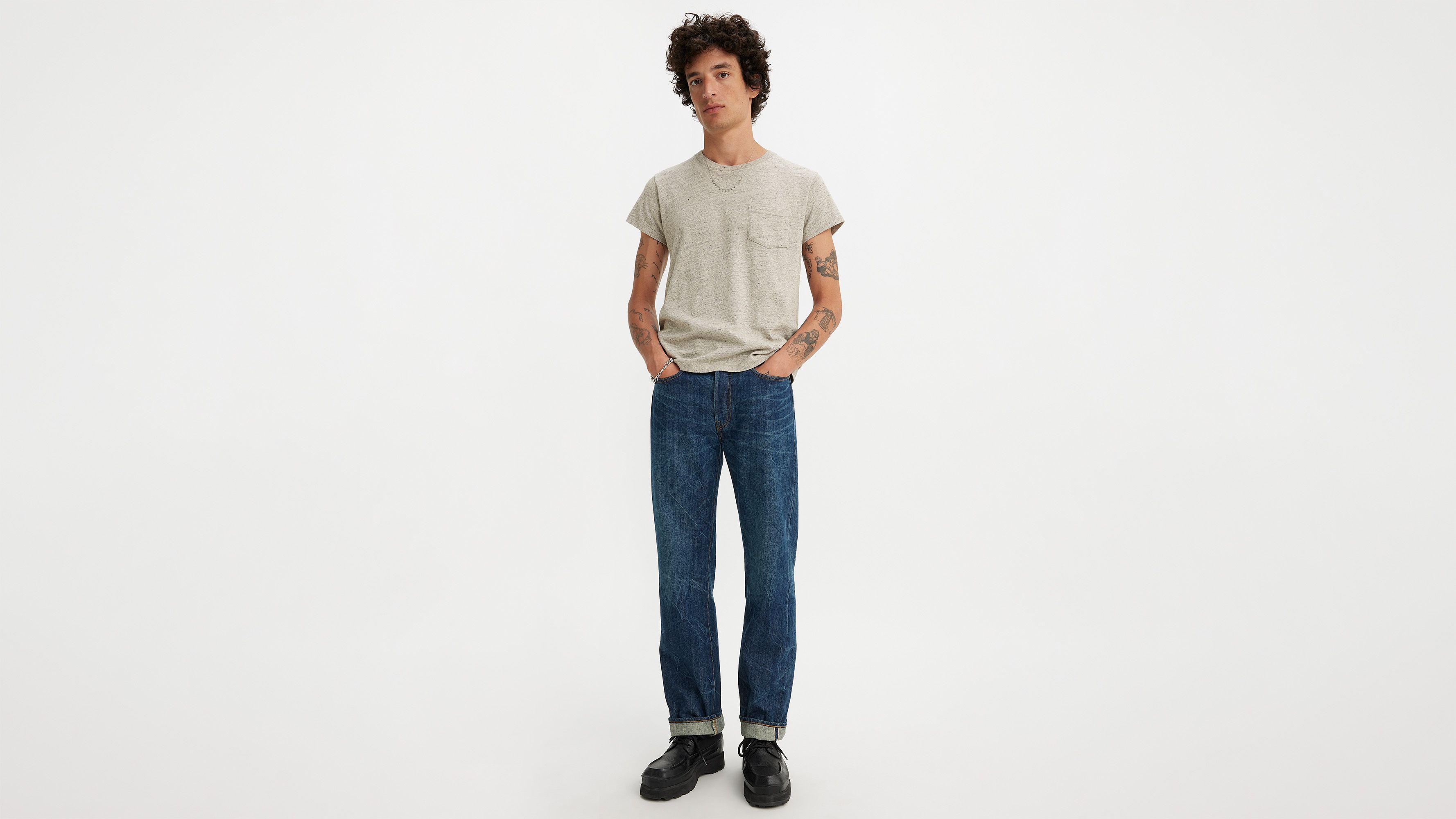 1947 501® Original Fit Selvedge Men's Jeans - Medium Wash | Levi's® US