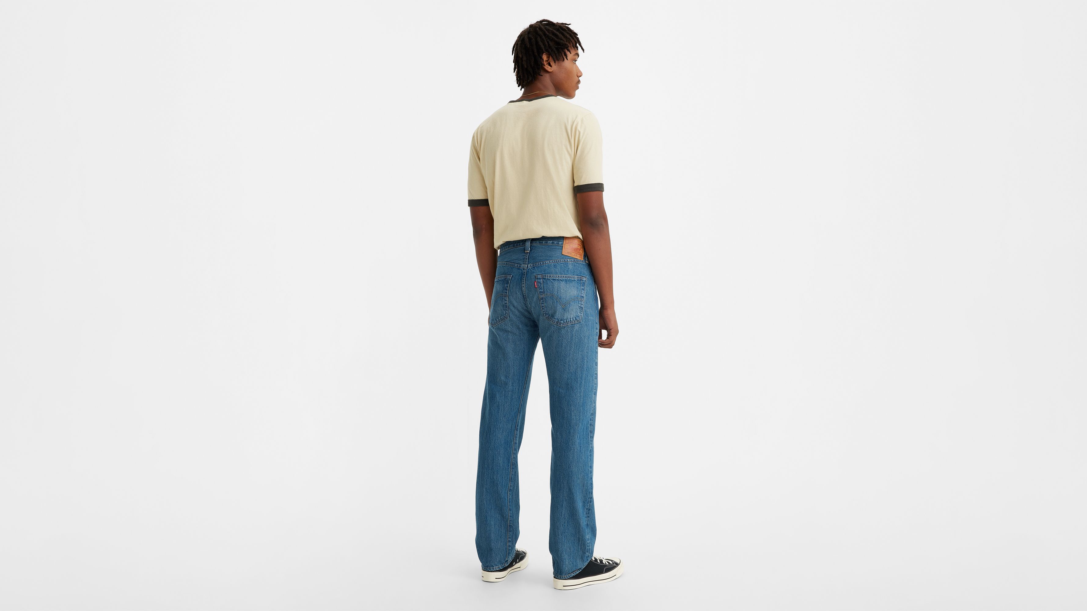 1947 501® Original Fit Selvedge Men's Jeans - Medium Wash - Levi's