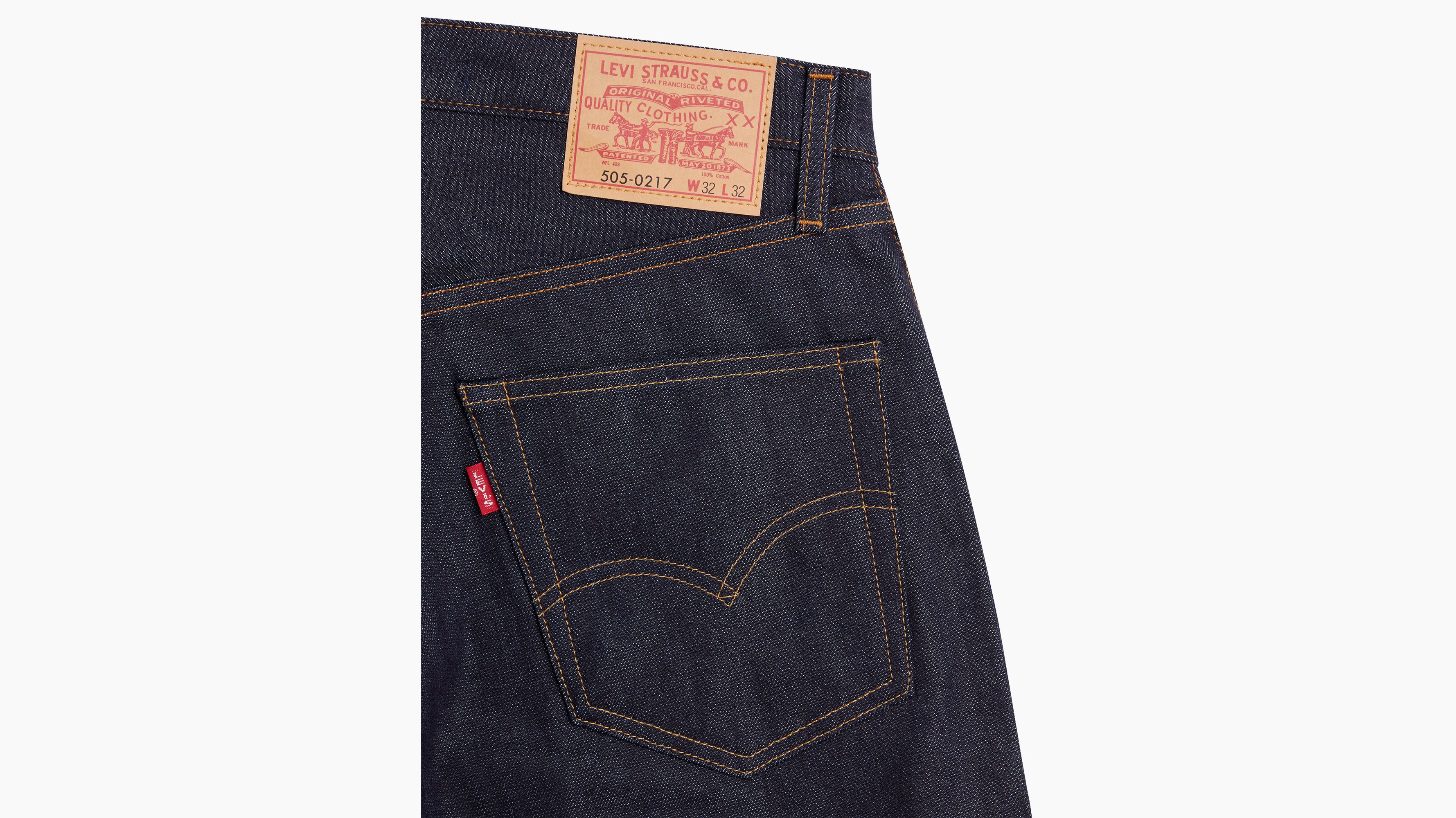 1947 501® Original Fit Selvedge Men's Jeans - Medium Wash