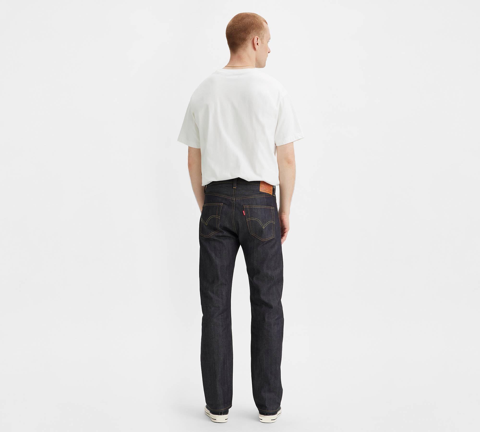 1947 501® Original Fit Selvedge Men's Jeans - Dark Wash | Levi's® US